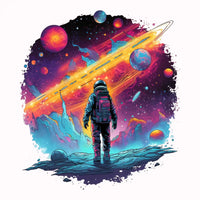 Science Fiction Permanent Sticker