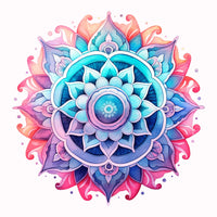Mandala Permanent Sticker
