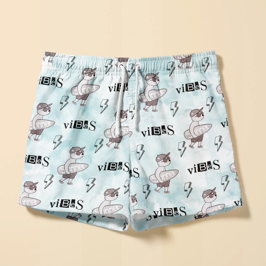 Sport & Badelycra Stoff UPF 50+ Summervibes