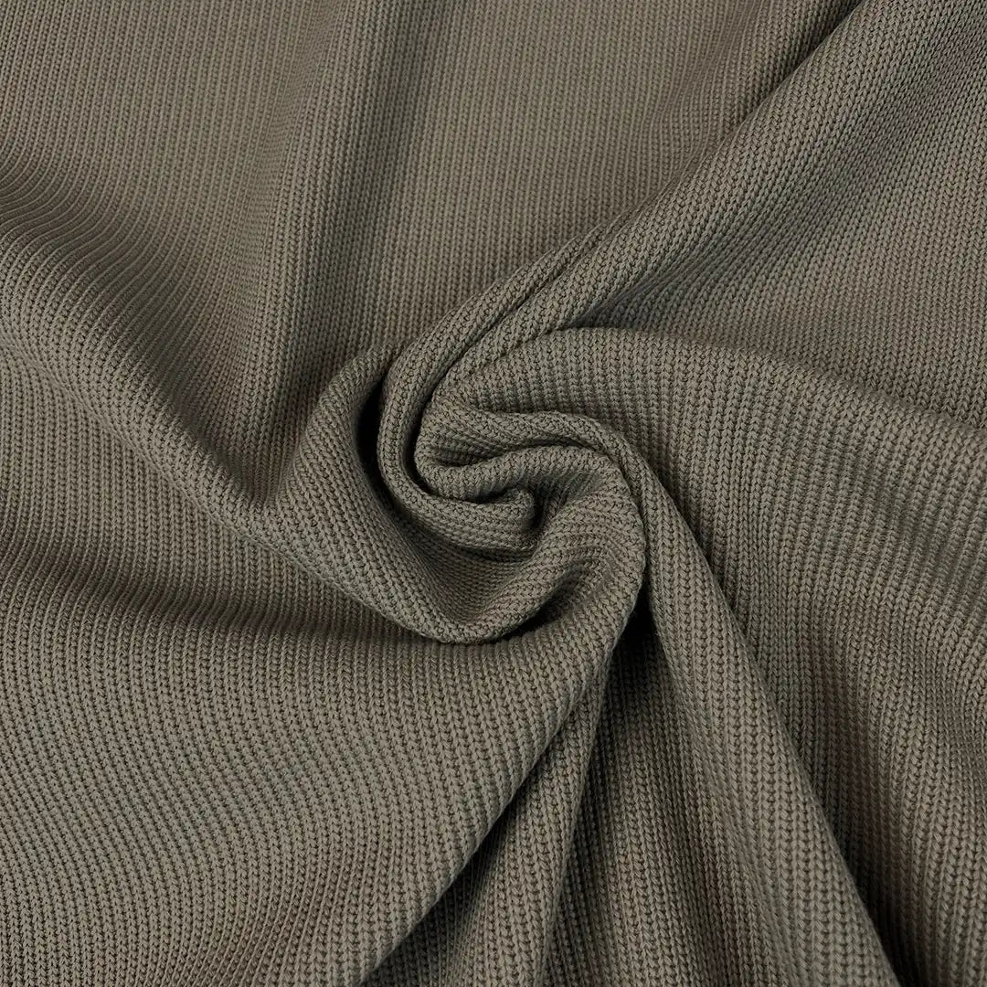Baumwollstrick Taupe Braun 580