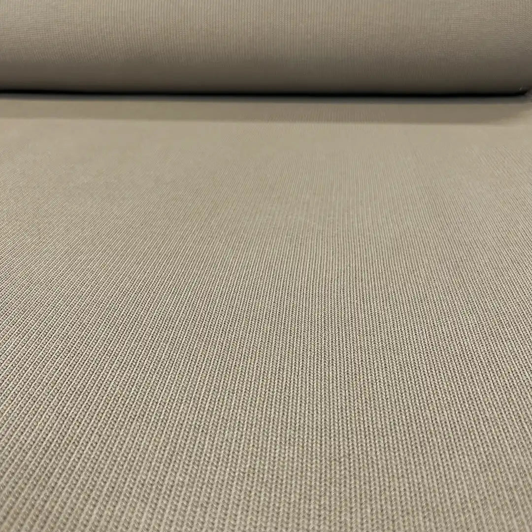 Baumwollstrick Taupe Grau 540