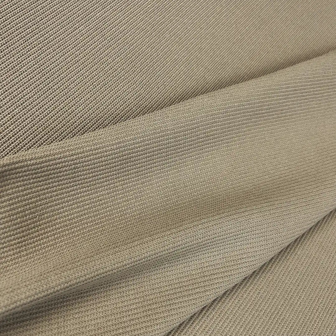 Baumwollstrick Taupe Grau 540