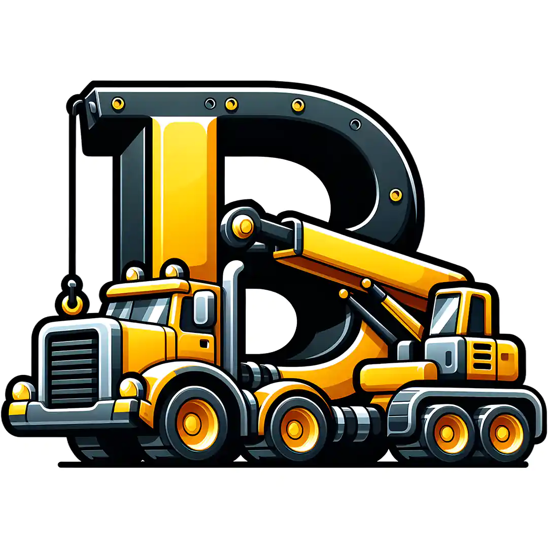 Bügelbild Baustelle Buchstaben Alphabet