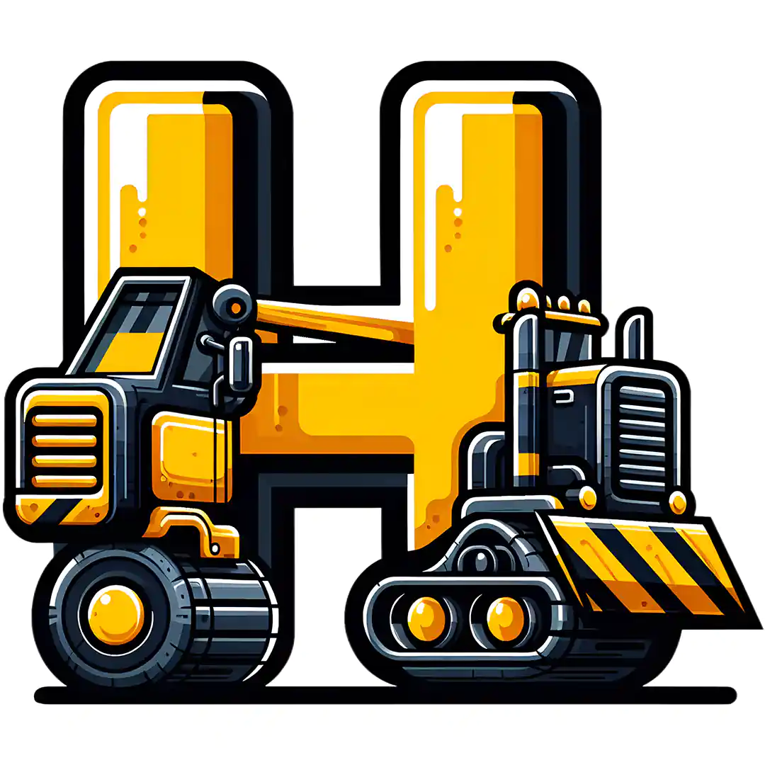 Bügelbild Baustelle Buchstaben Alphabet