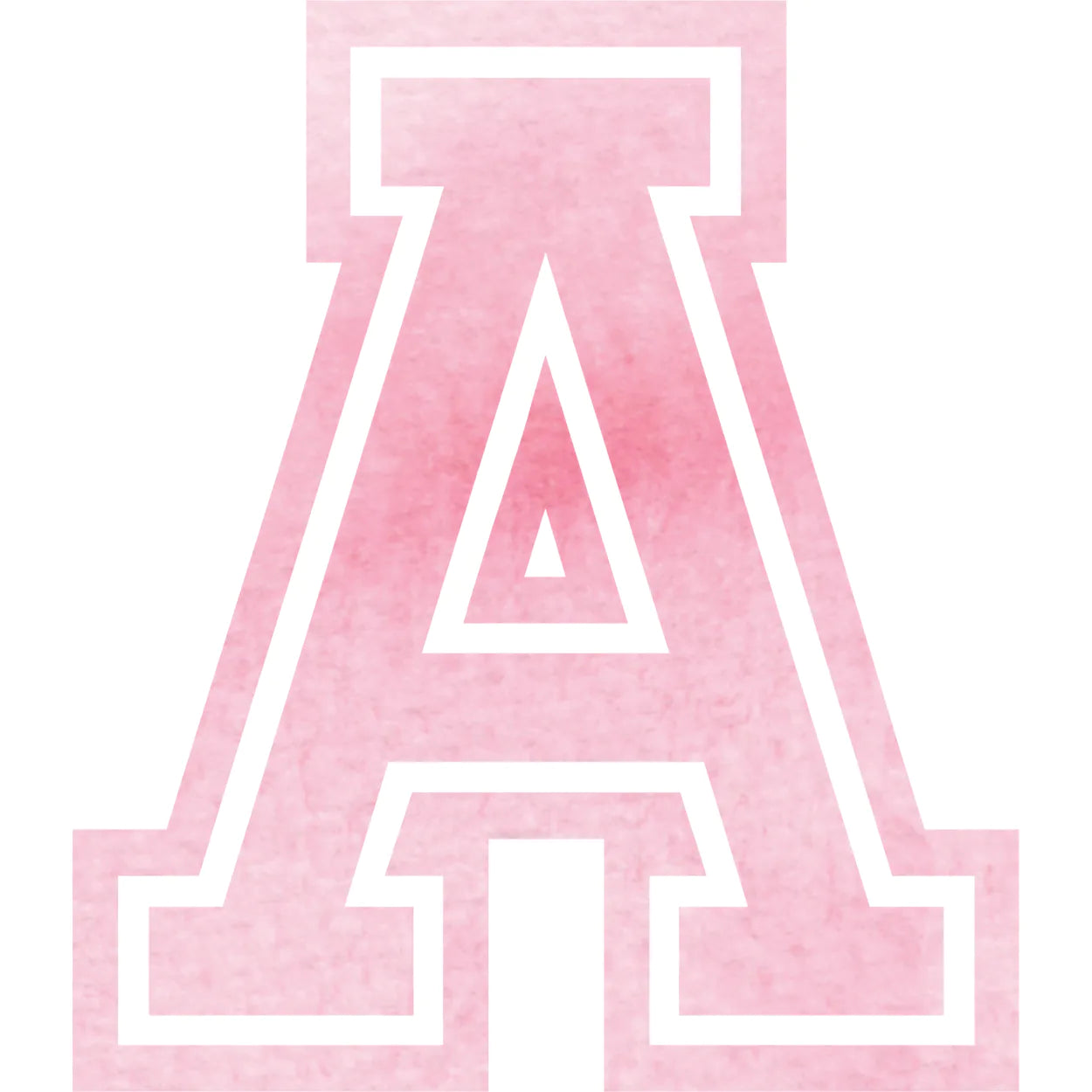 Buegelbild-Buchstabe-Aquarell-Pink-A