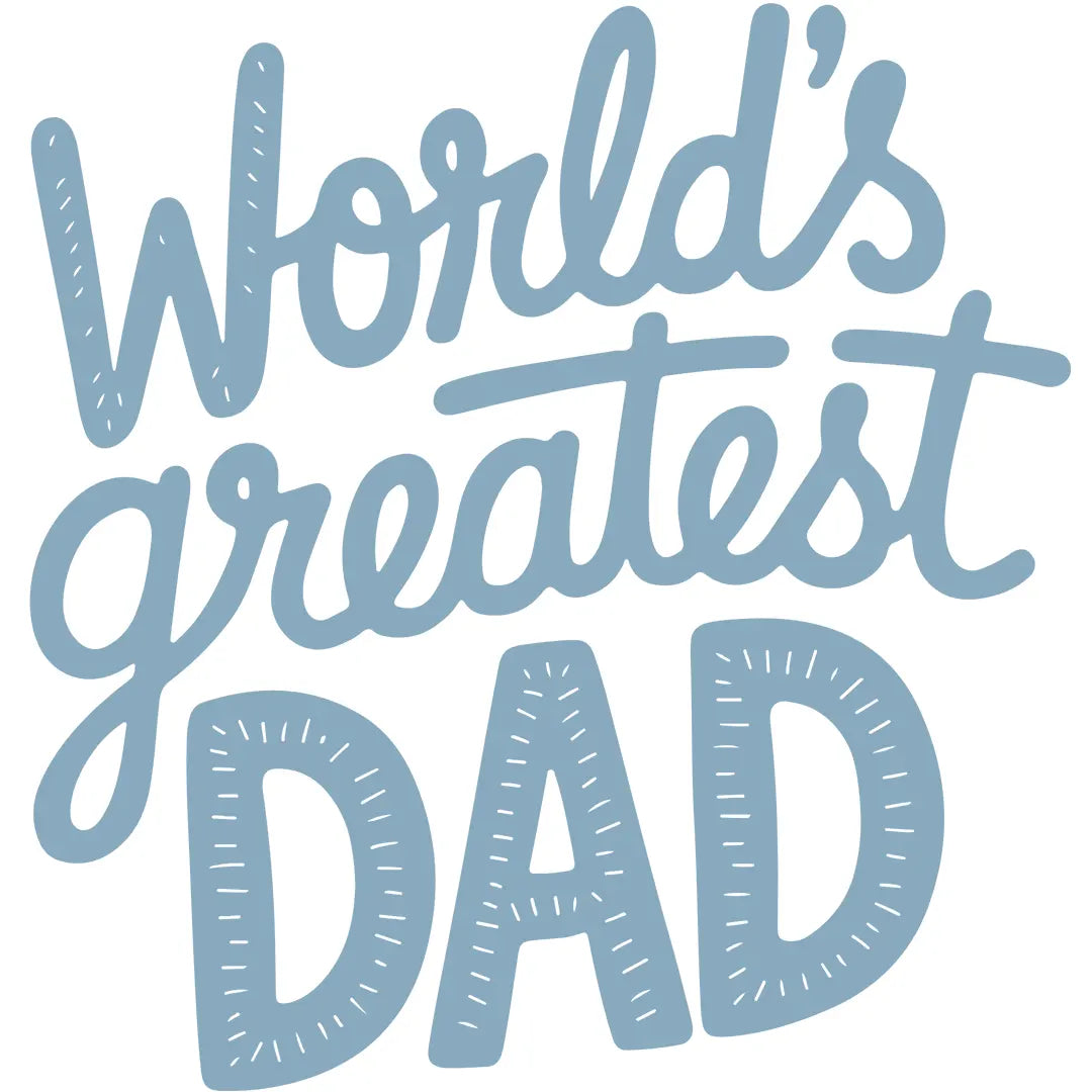 Bügelbild World greatest Dad - S