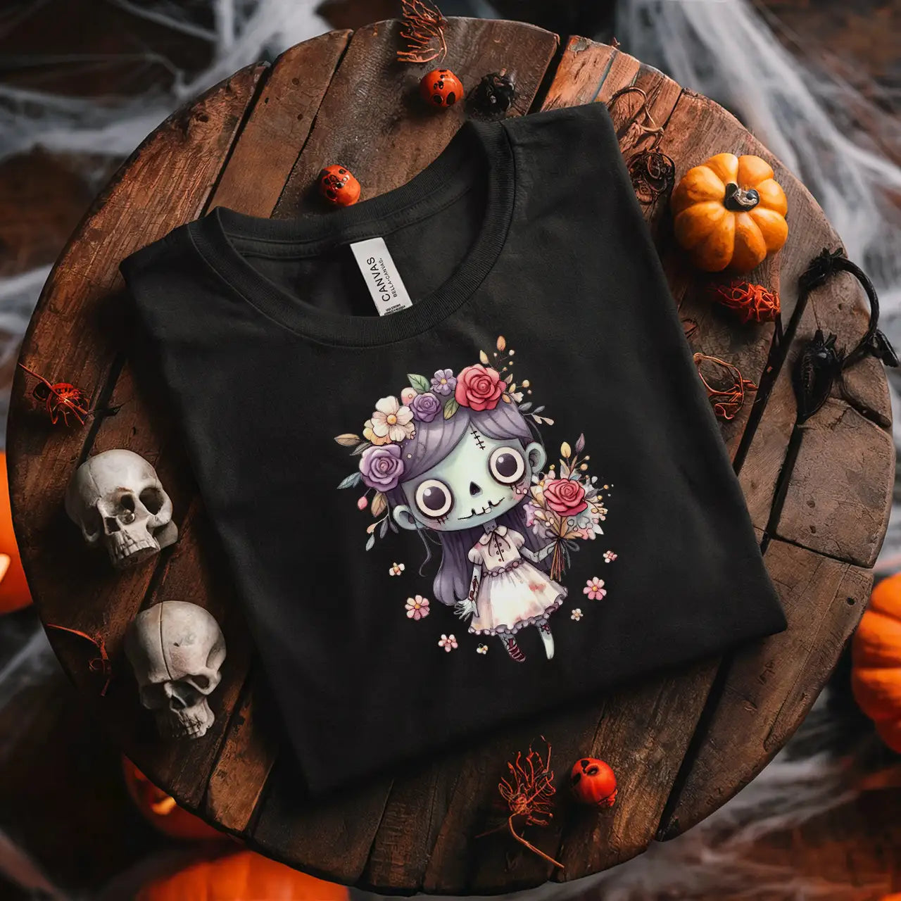 Bügelbild Blütenzombie