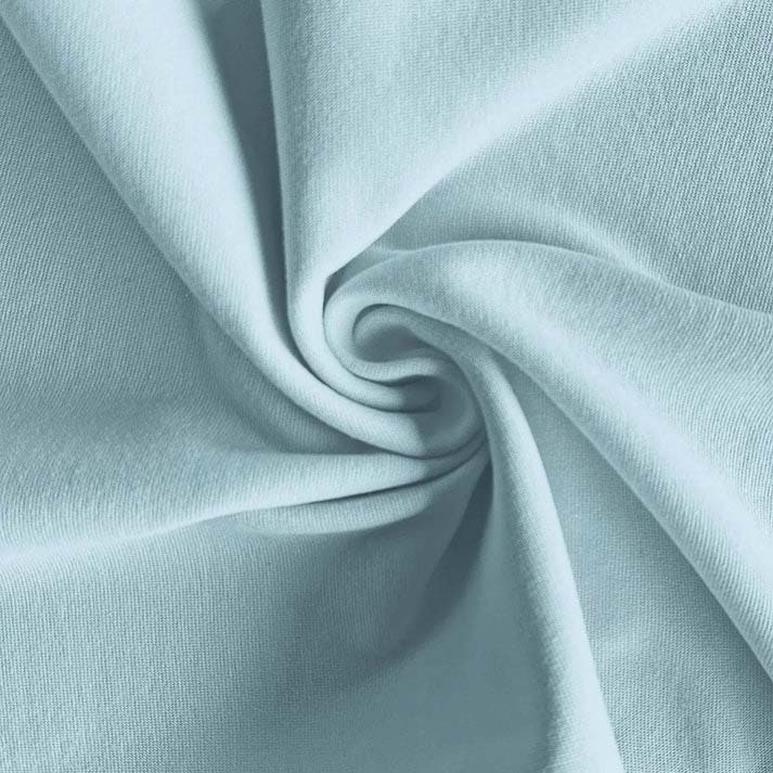 Bündchenstoff Babyblau 003