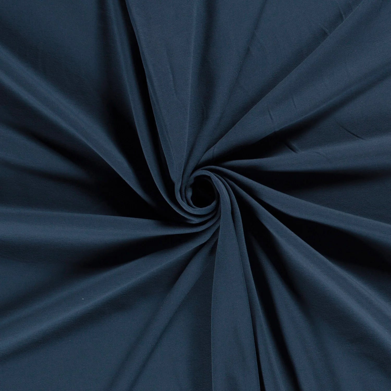 French Terry Wintersweat Dunkles Indigo 007