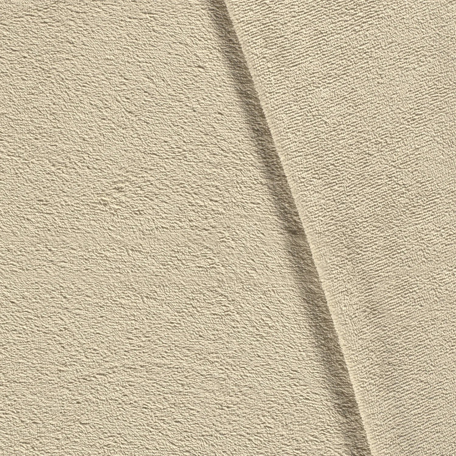Frottee Stoff Beige 052
