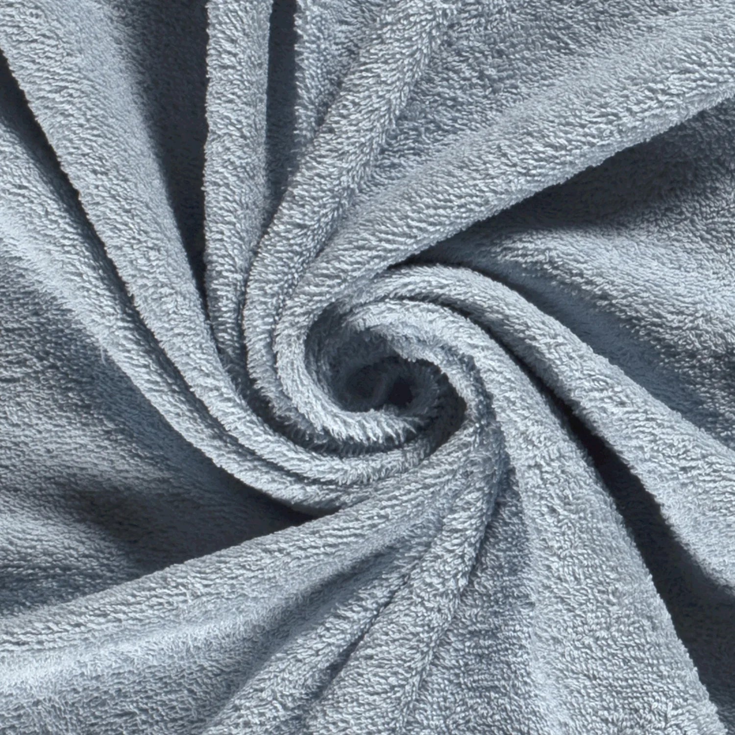 Frottee Stoff Eisblau 003