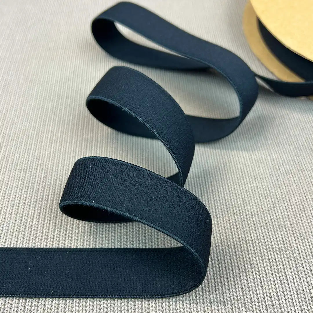 Gummiband Schwarz 25mm