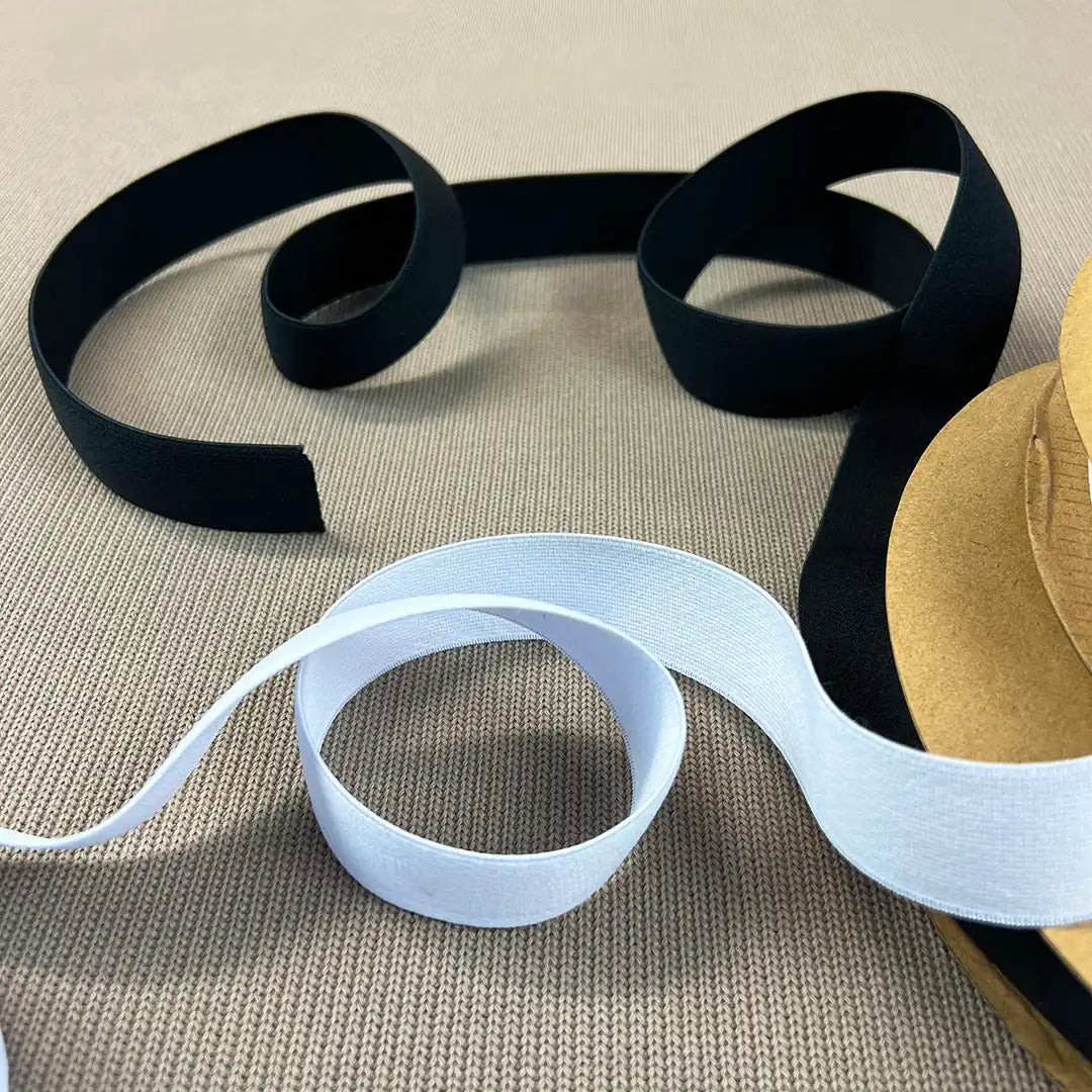 Gummiband Schwarz 30mm