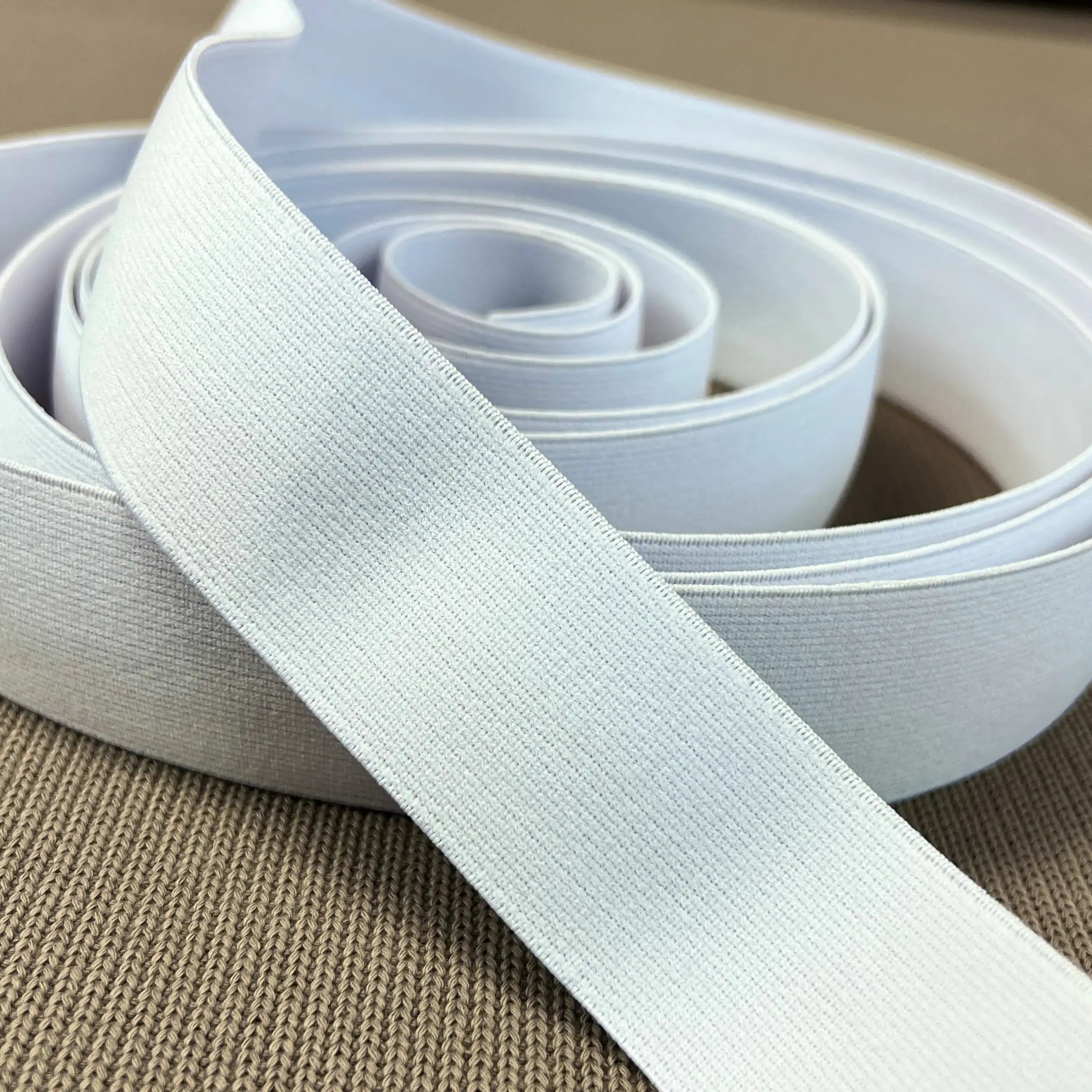 Gummiband Weiß 40mm