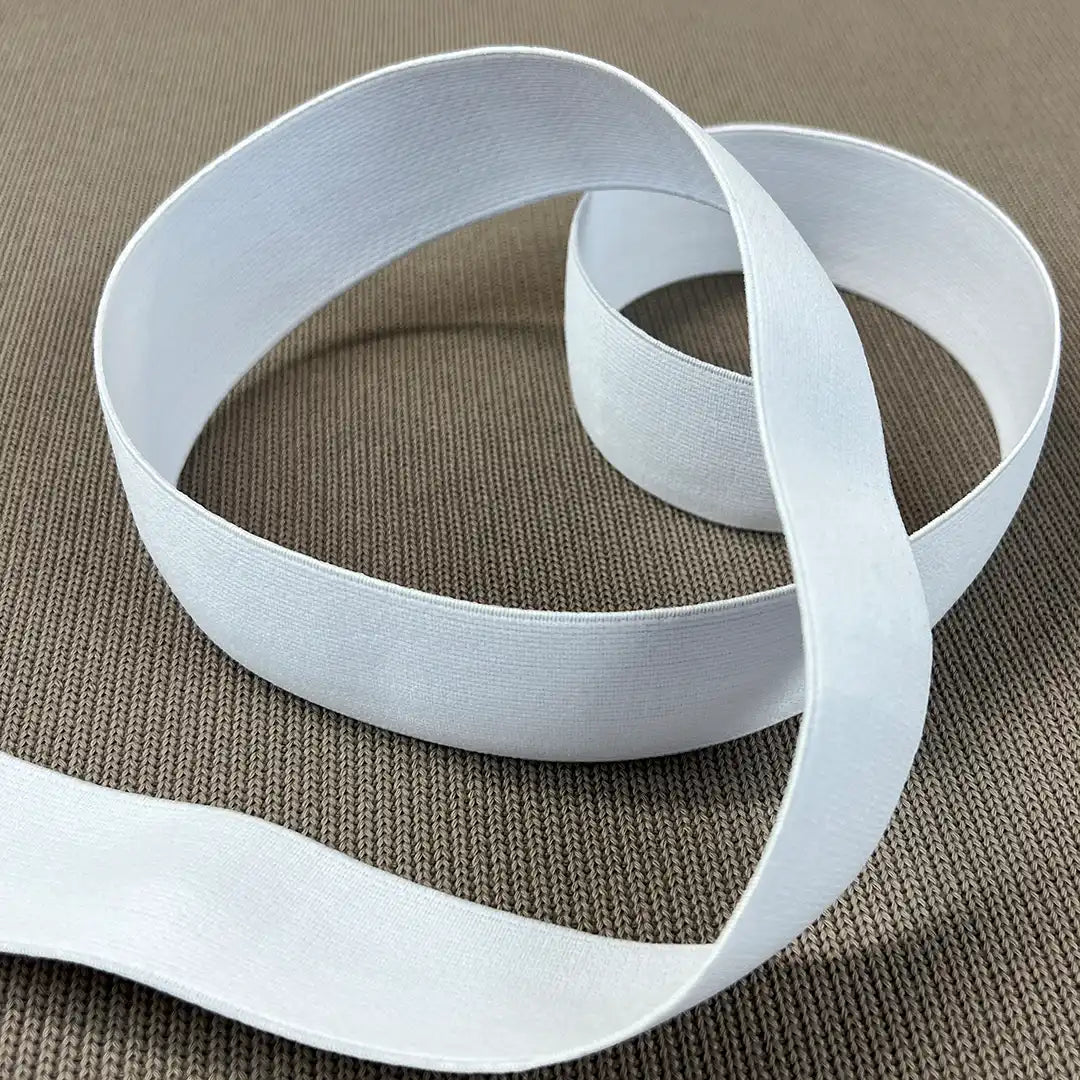 Gummiband Weiß 40mm