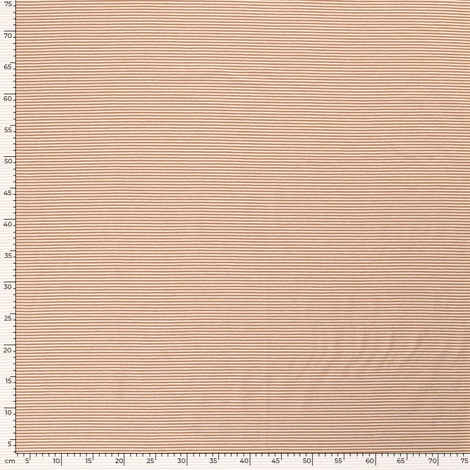 Jersey Stoff Streifen Coral 013