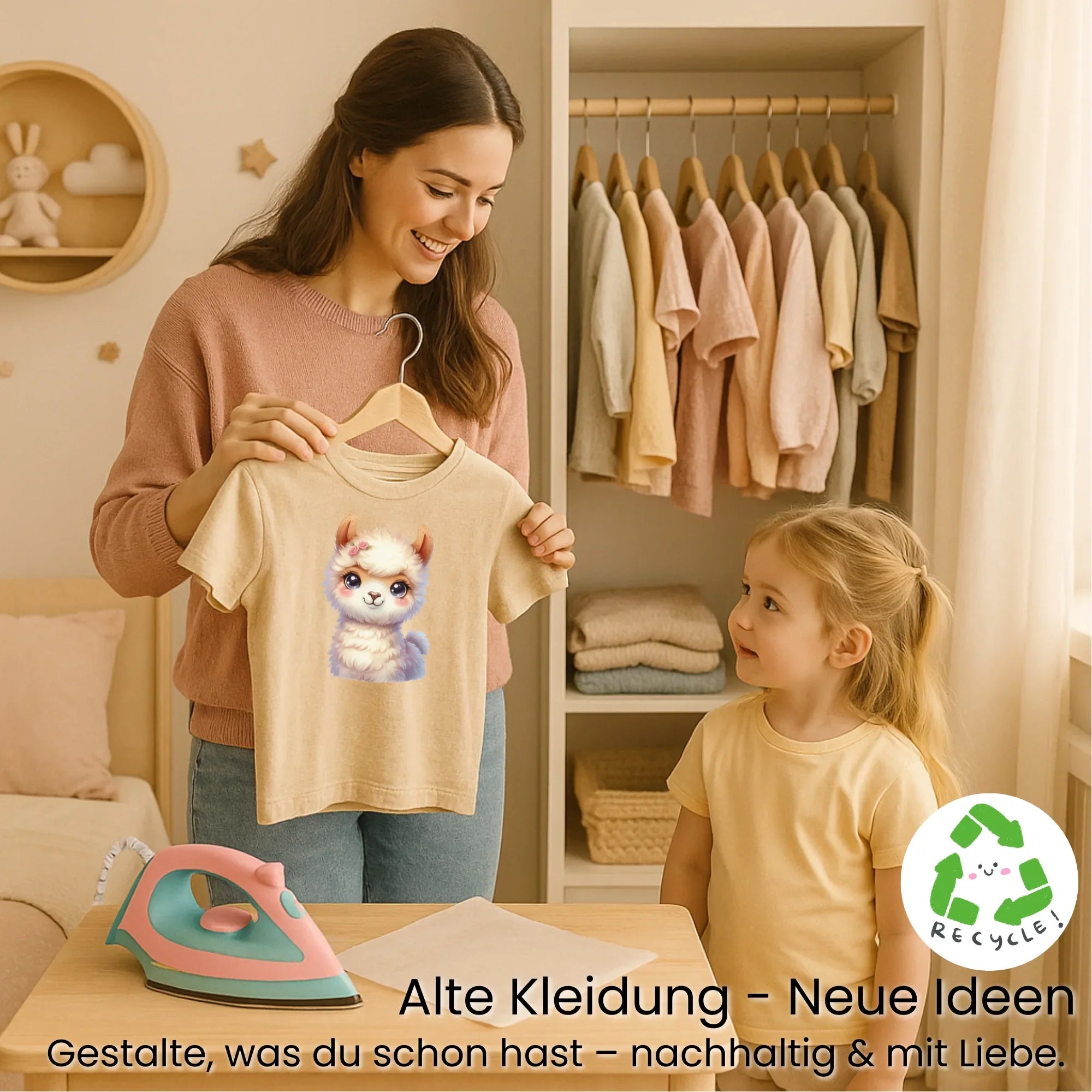 Bügelbild Knochenschrecken