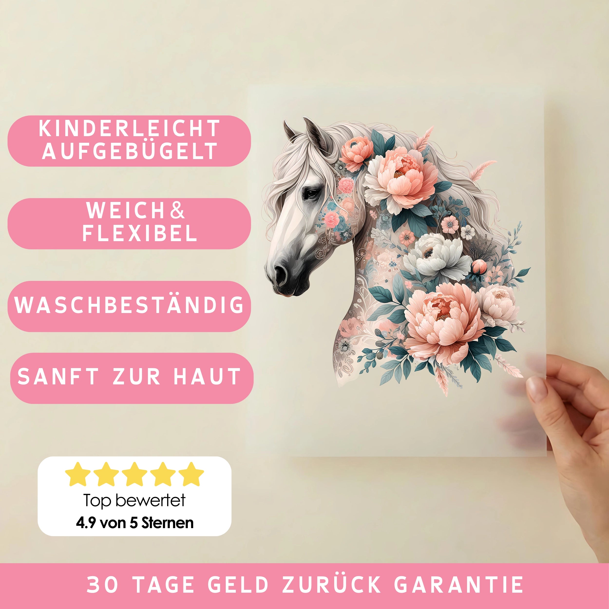 Bügelbild Pferd Harmony