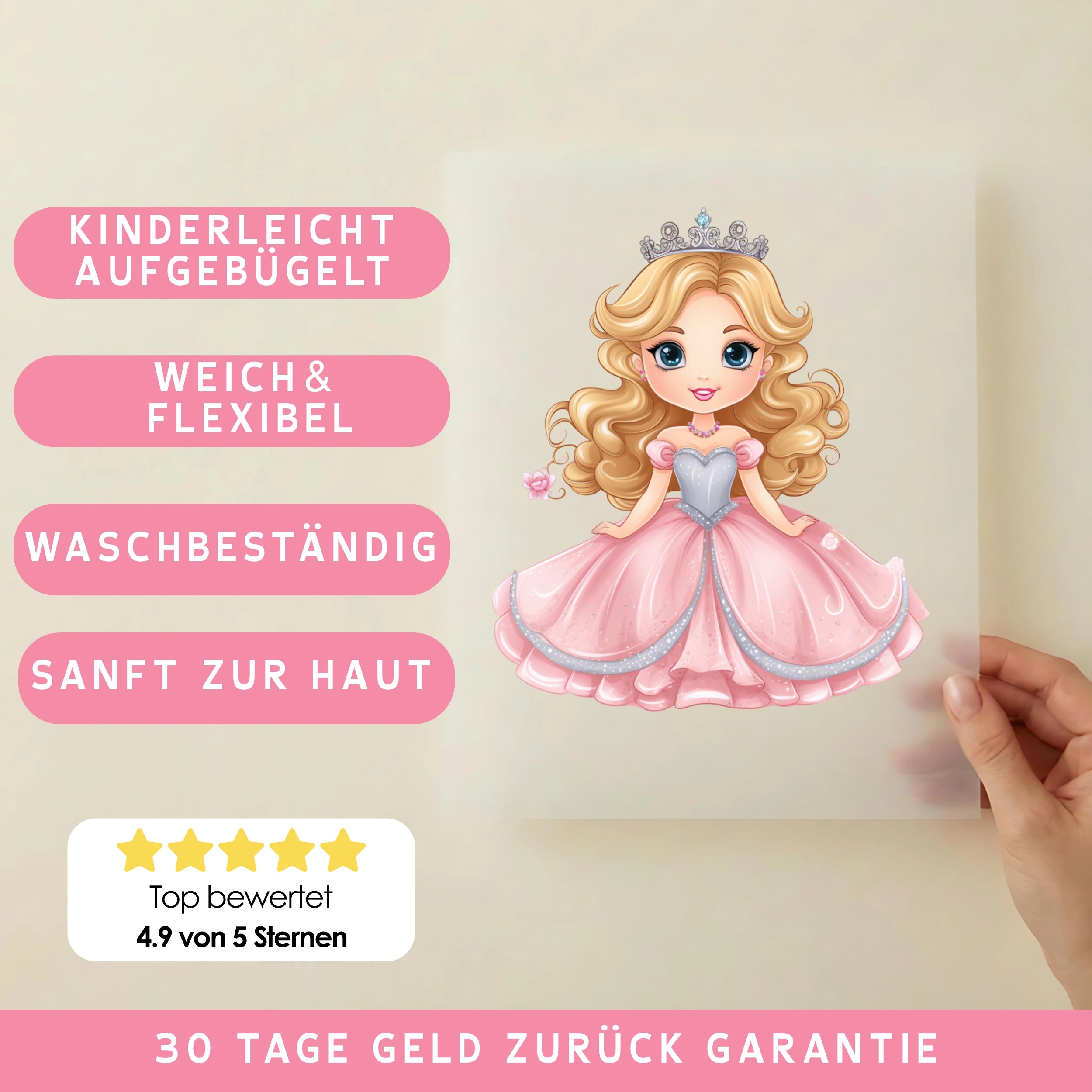 Bügelbild Prinzessin Alexa