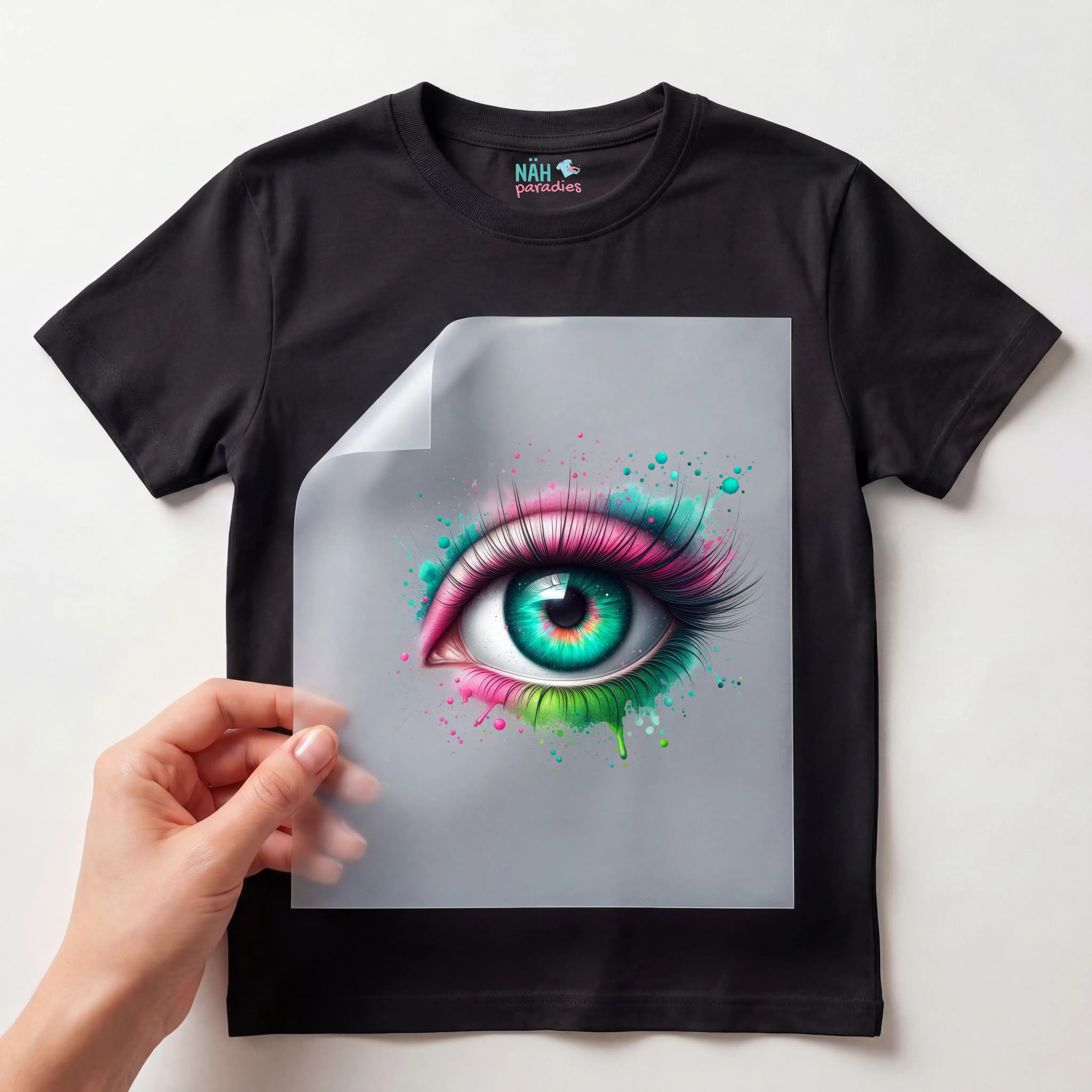 Bügelbild Auge der Fantasie