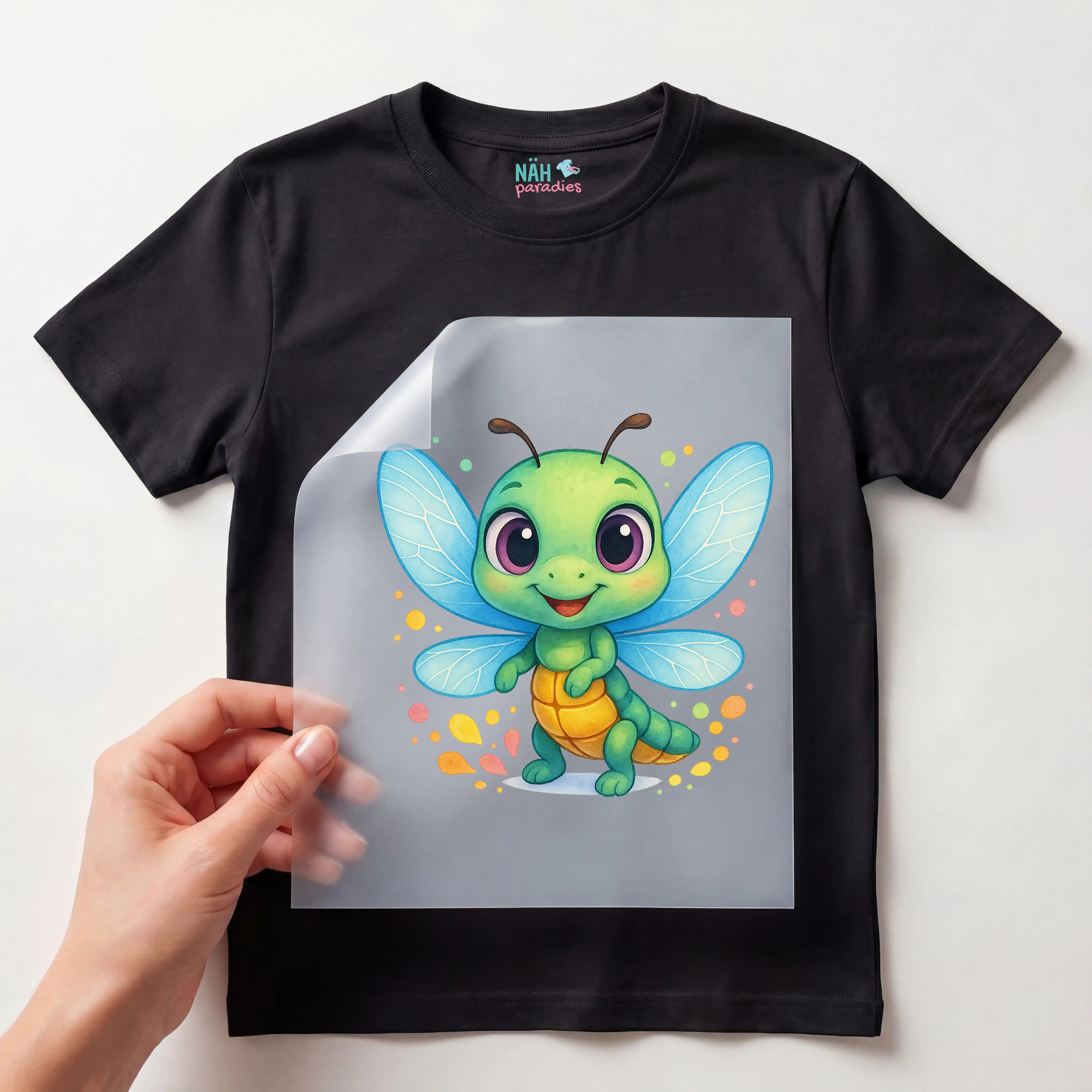 Bügelbild Süße Libelle Bibo