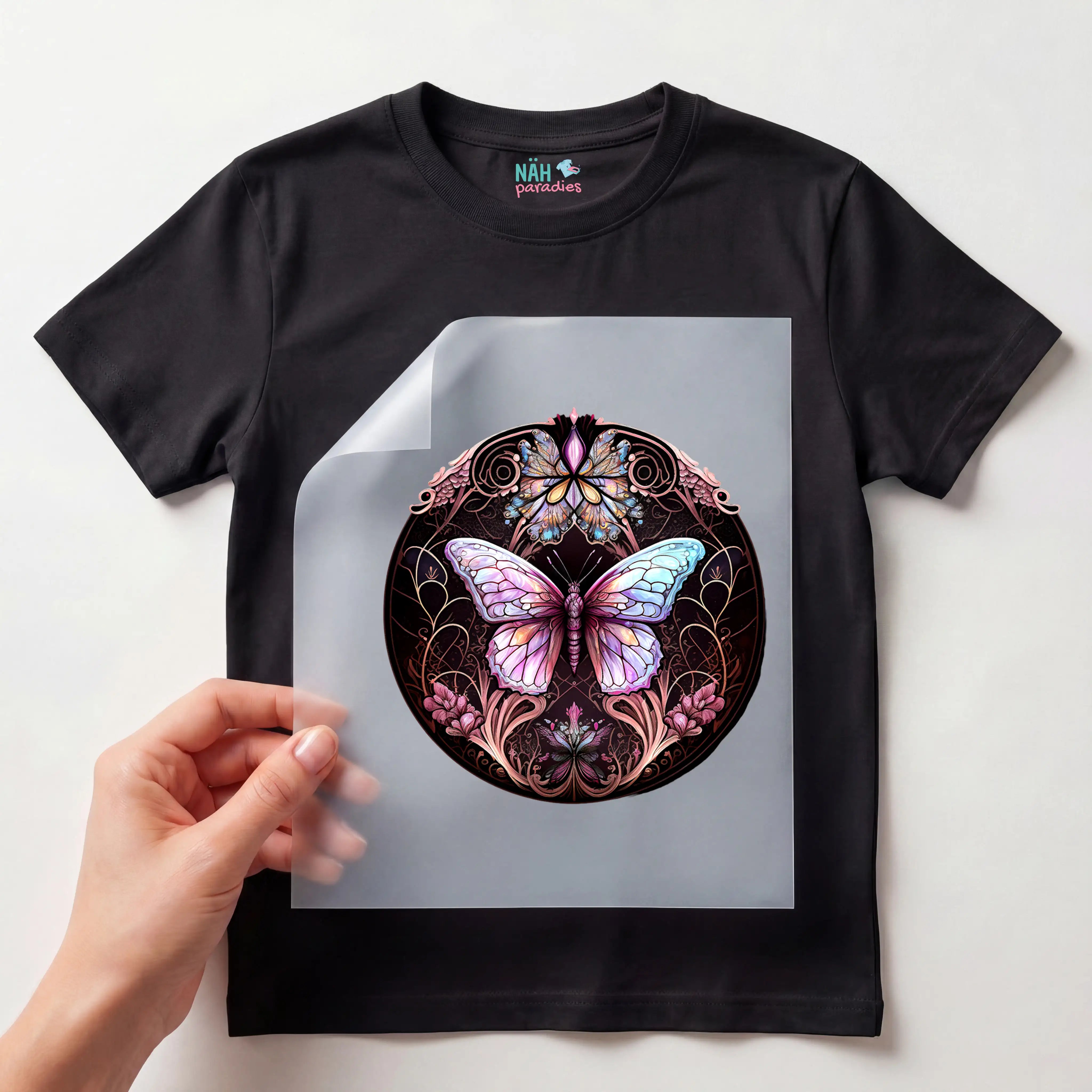 Bügelbild Schmetterling Twinkle