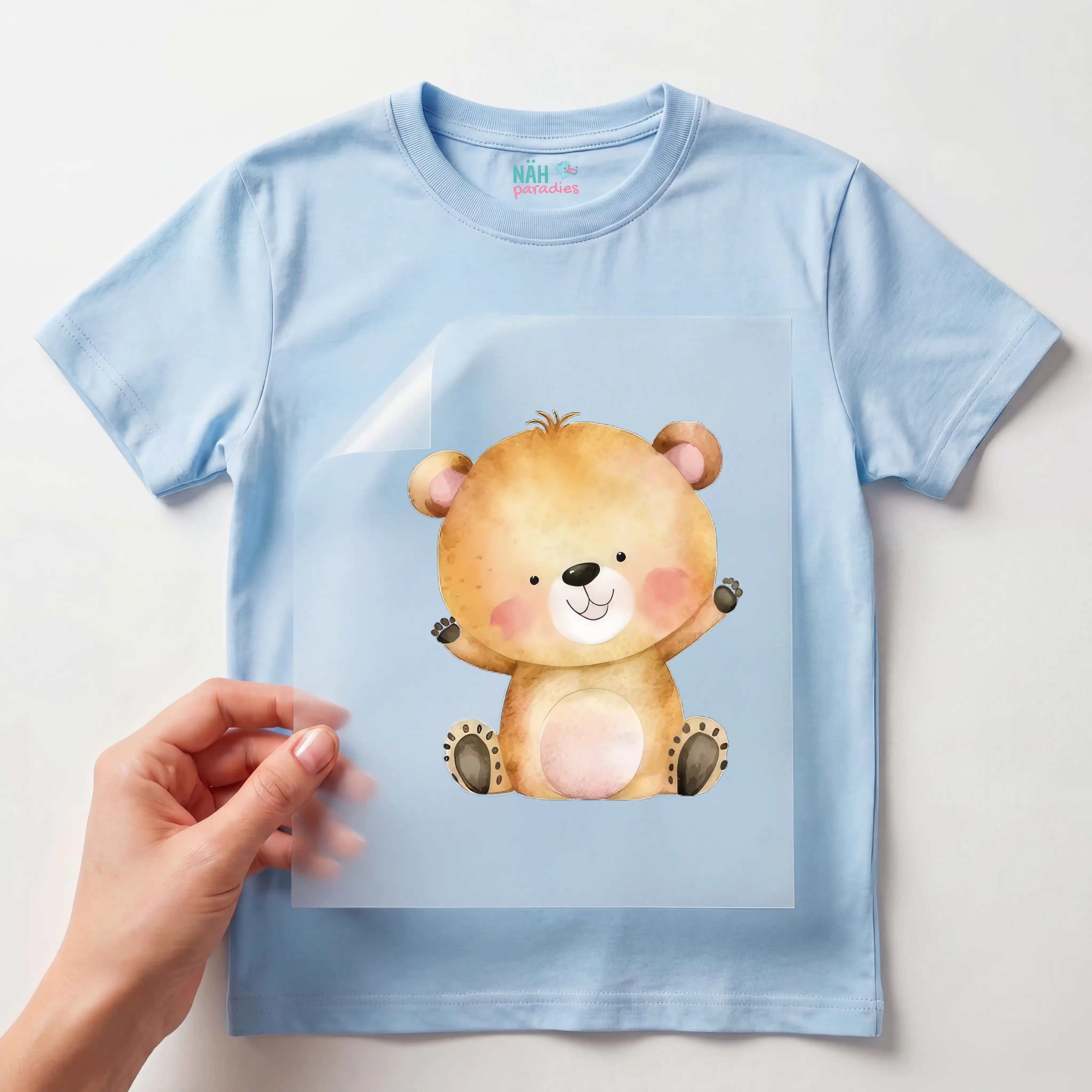 Bügelbild Bär Olli