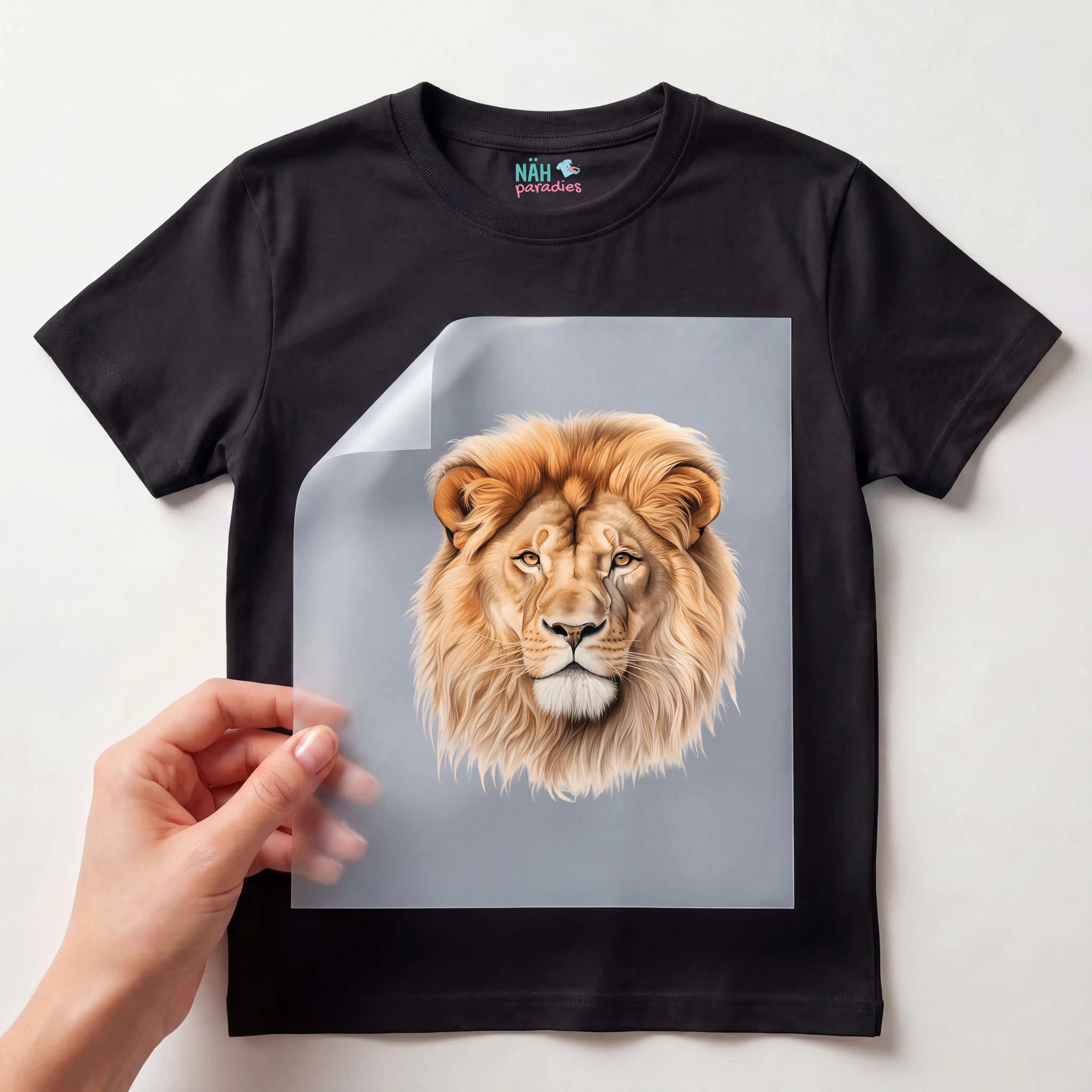 Bügelbild Goldener Jäger