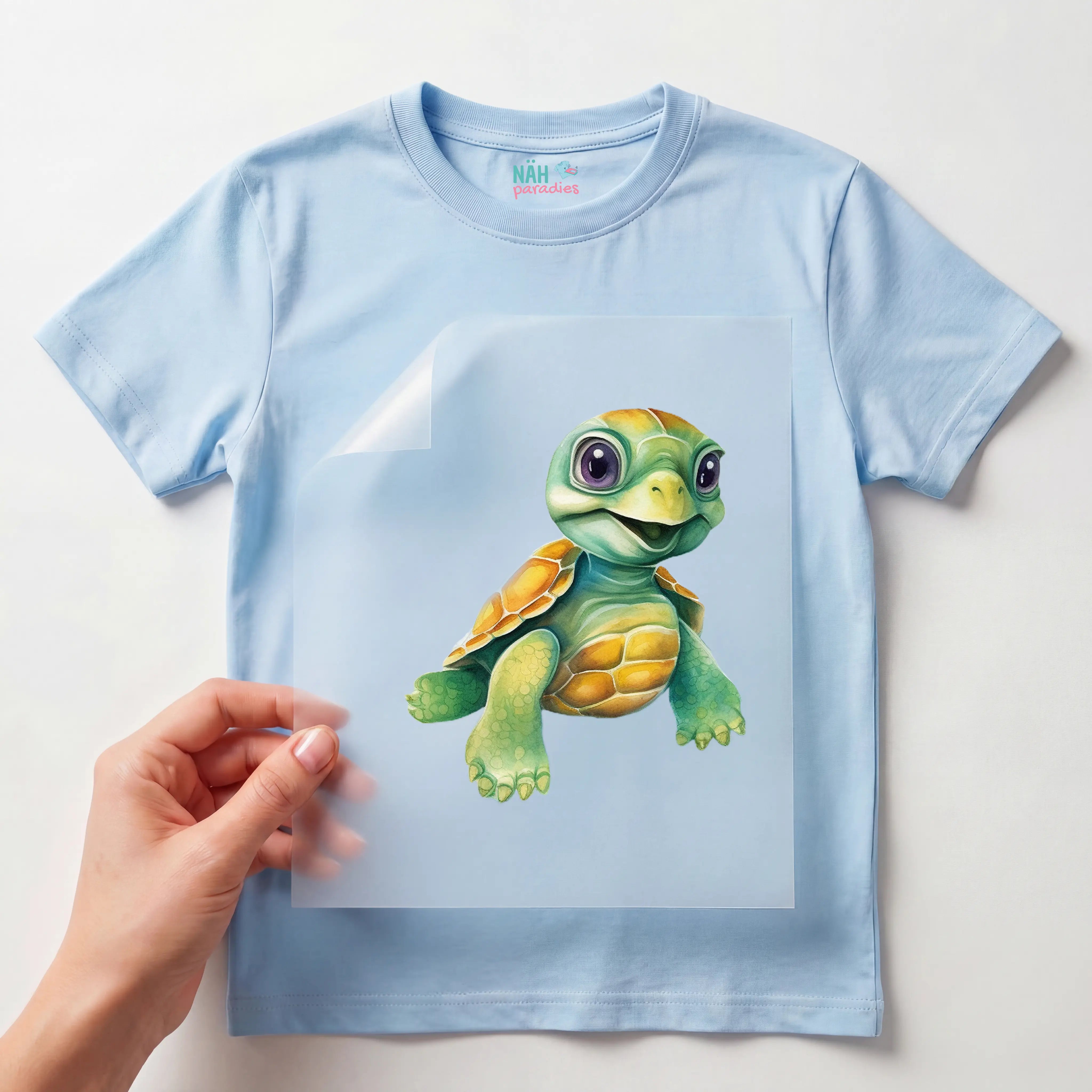 Bügelbild Schildkröte Morla
