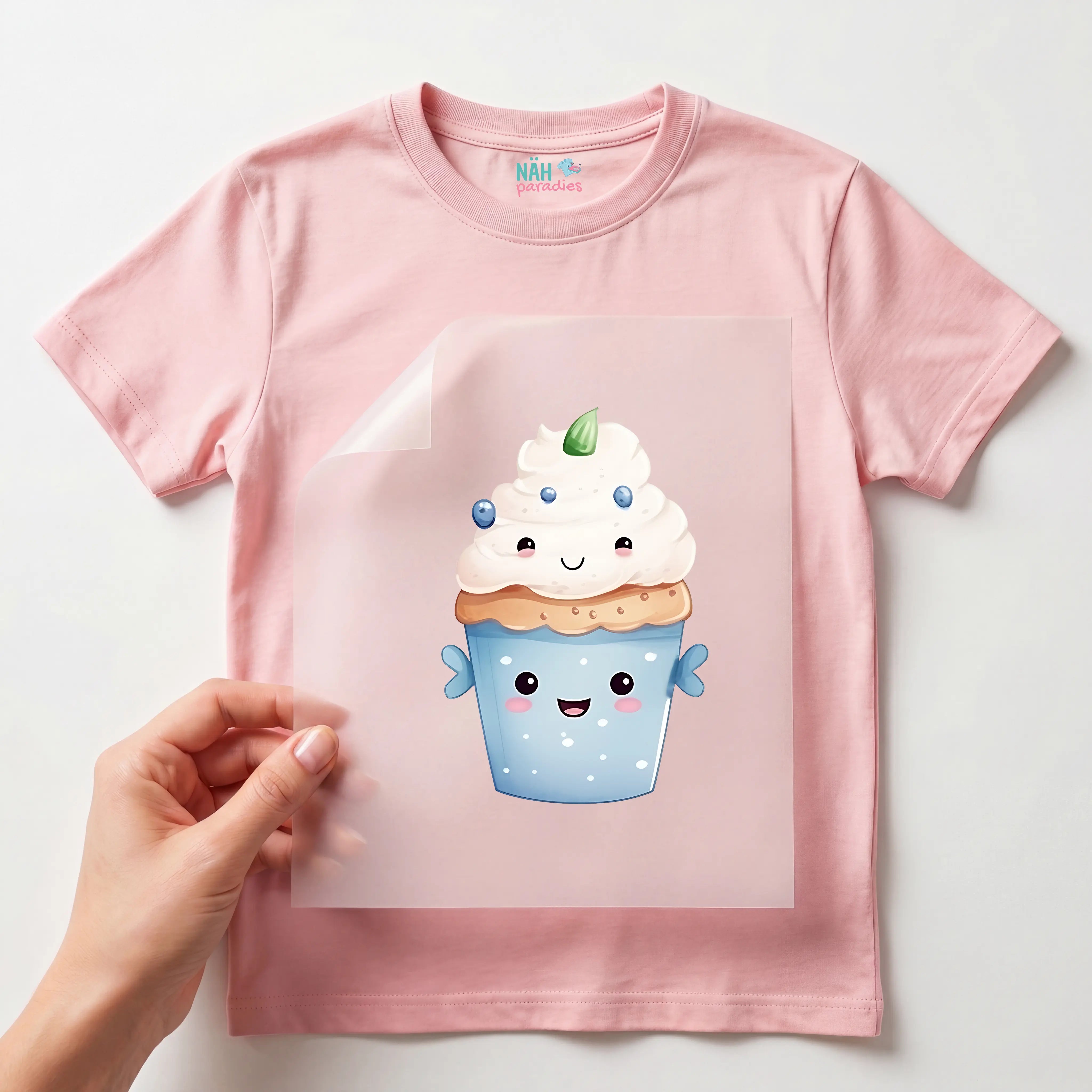 Bügelbild Eisbecher