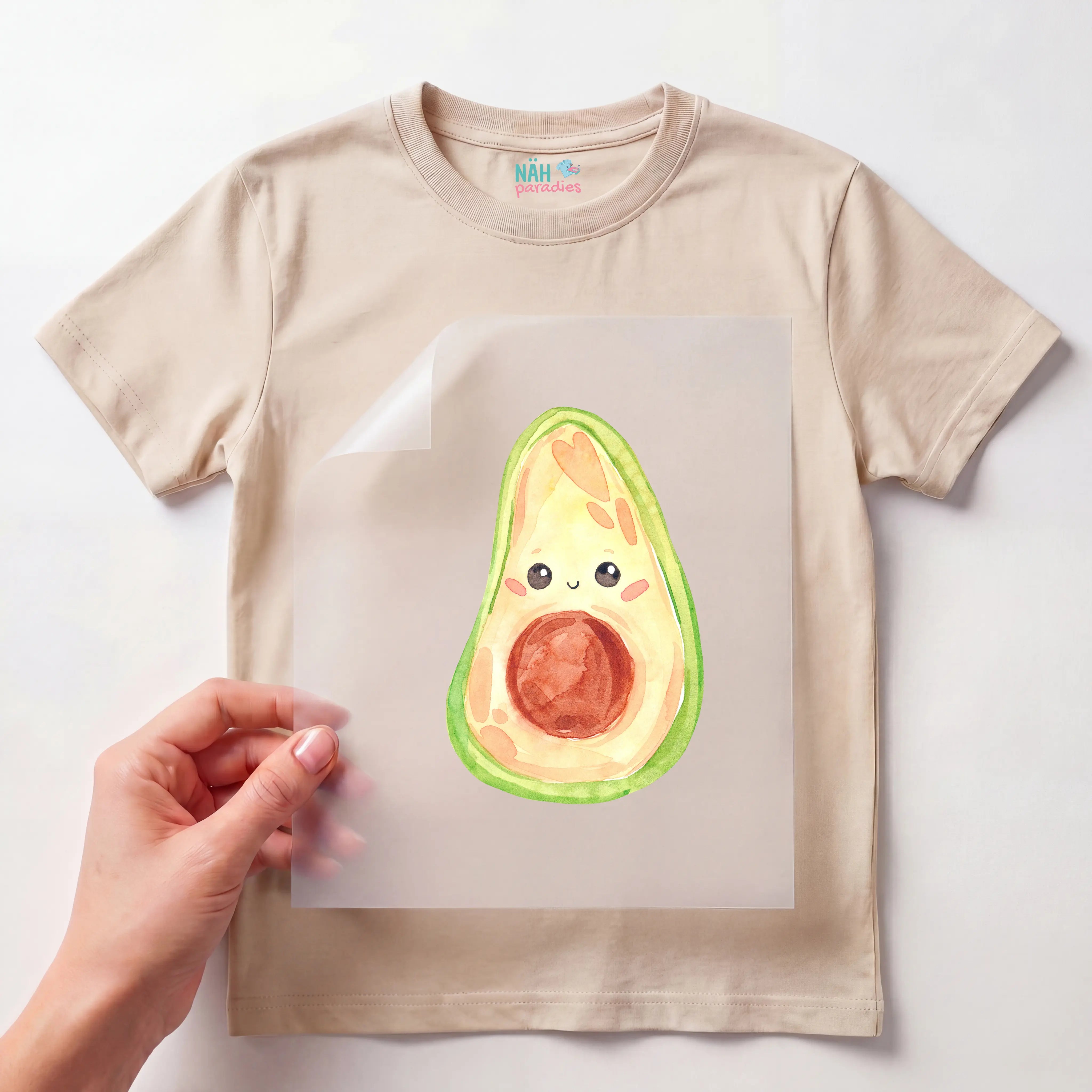 Bügelbild Avocado