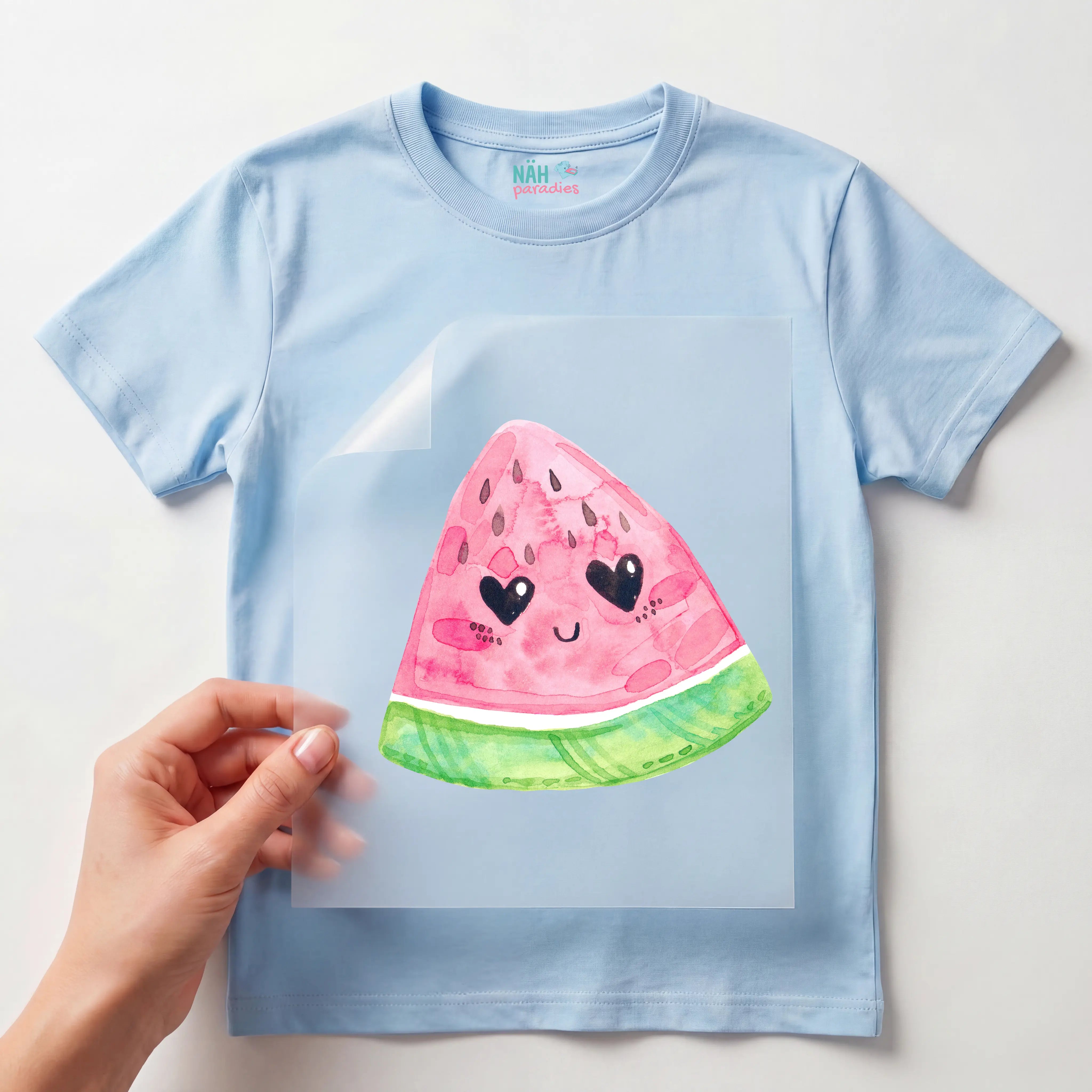 Bügelbild Verliebte Wassermelone