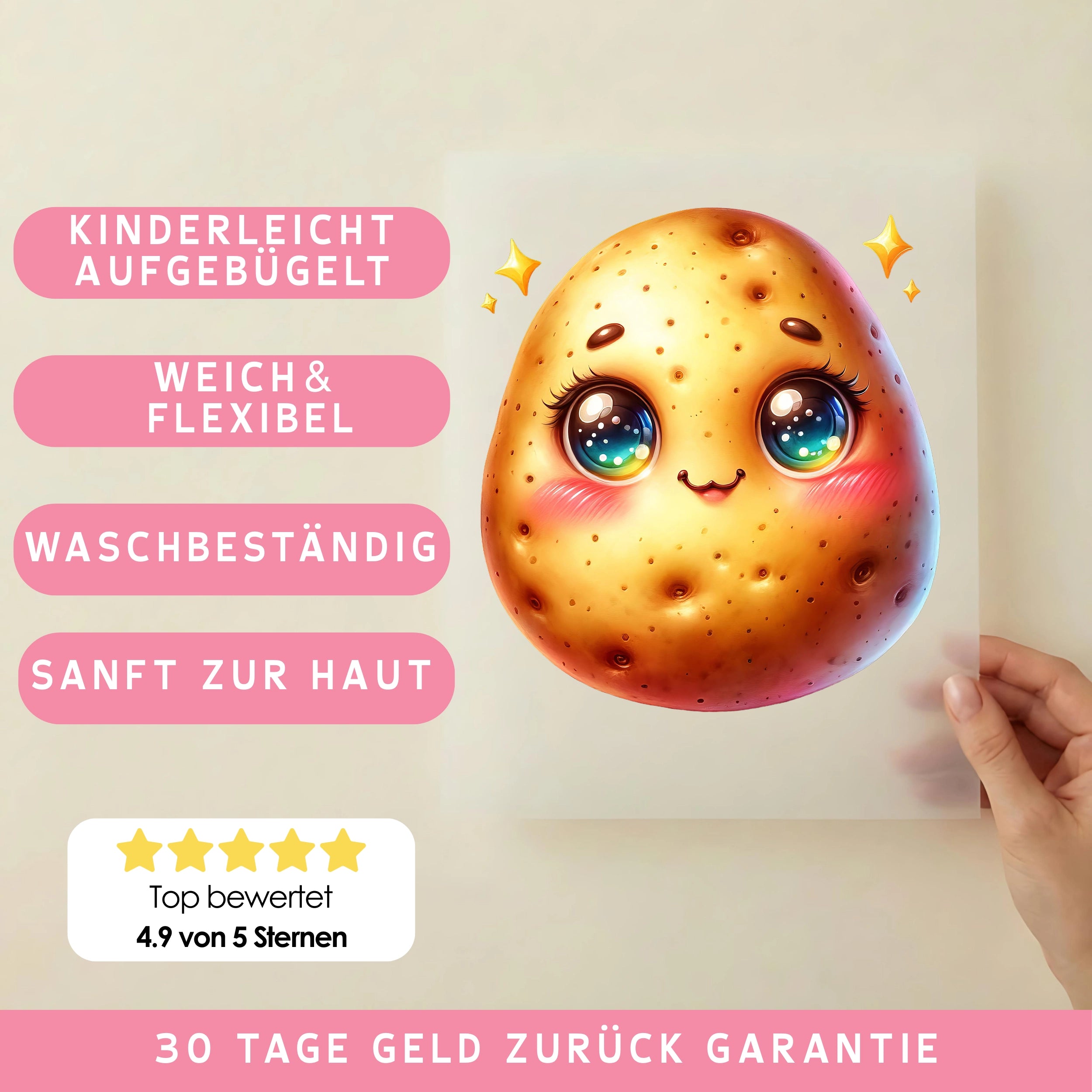 Bügelbild Sweet Potato Cilena