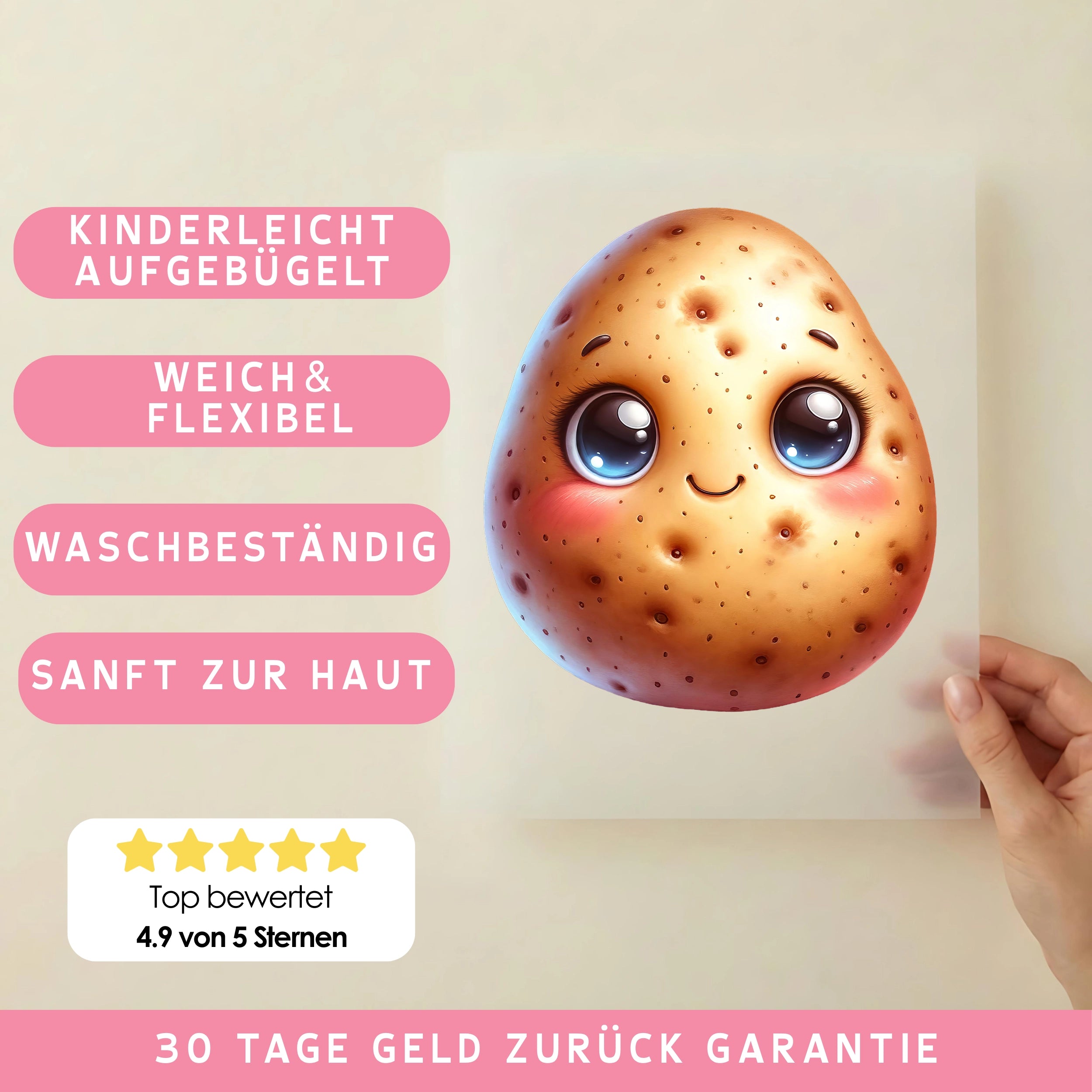 Bügelbild Sweet Potato Glorietta