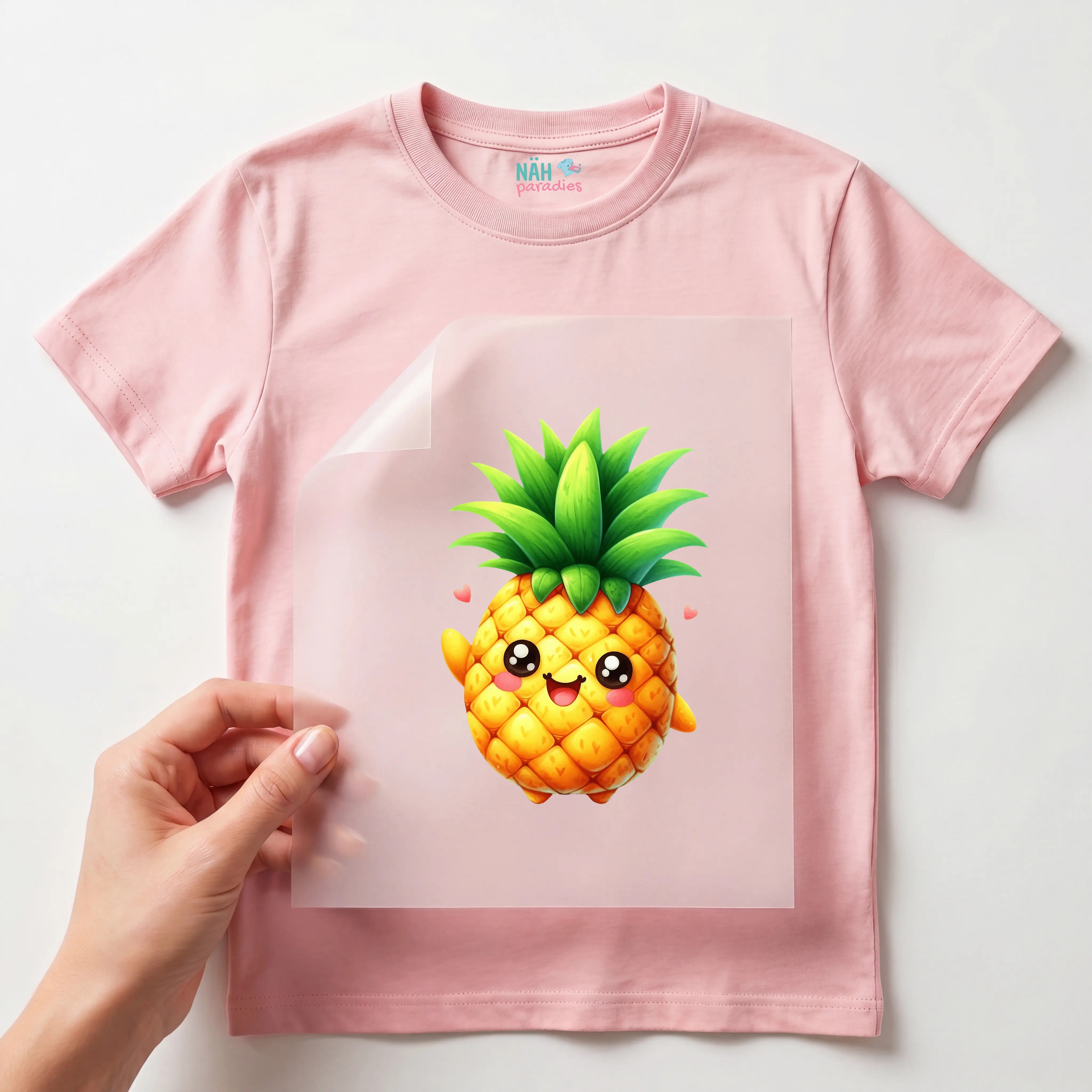 Bügelbild Ananas Fruchtzauber Pina