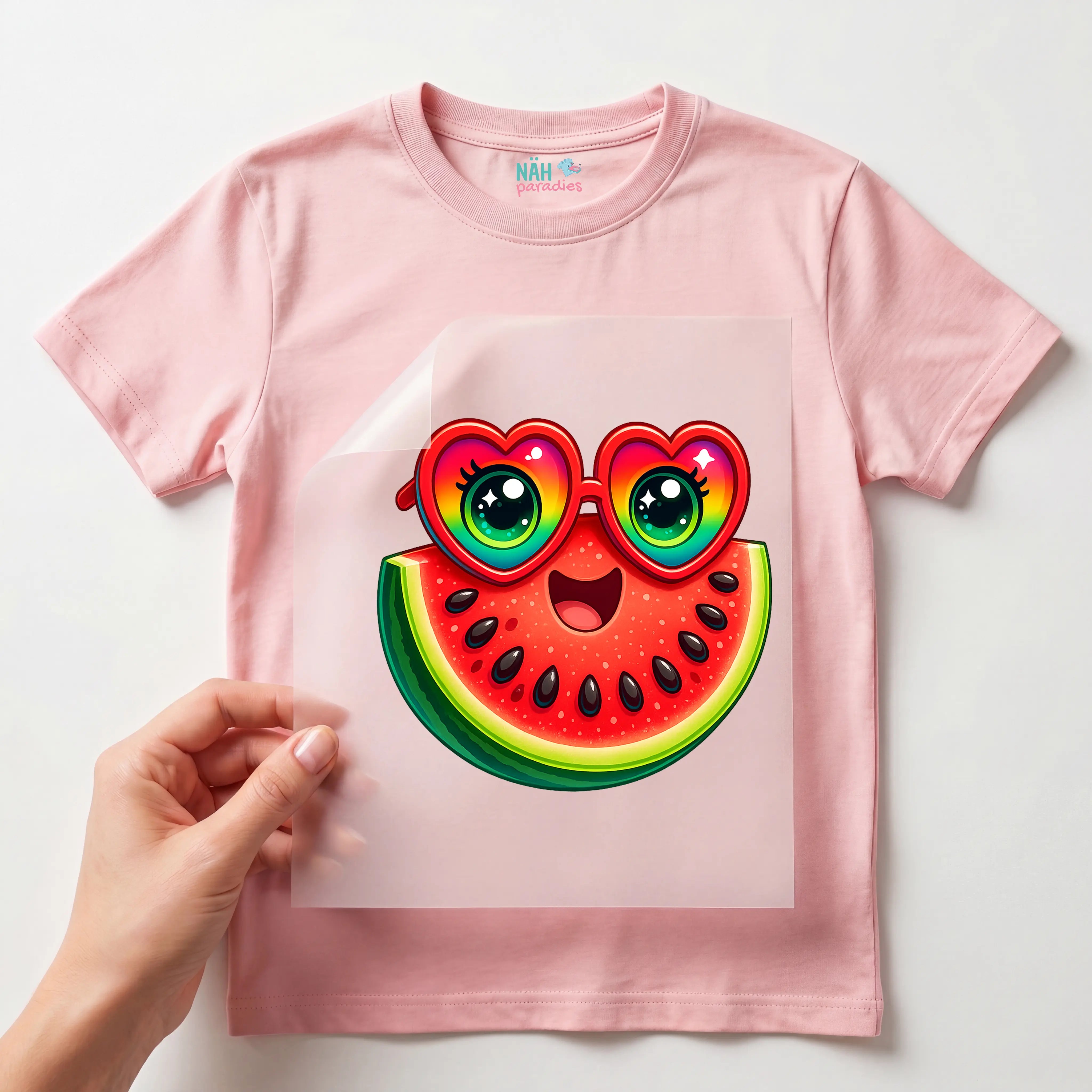 Bügelbild Wassermelone Sonnenfreundin