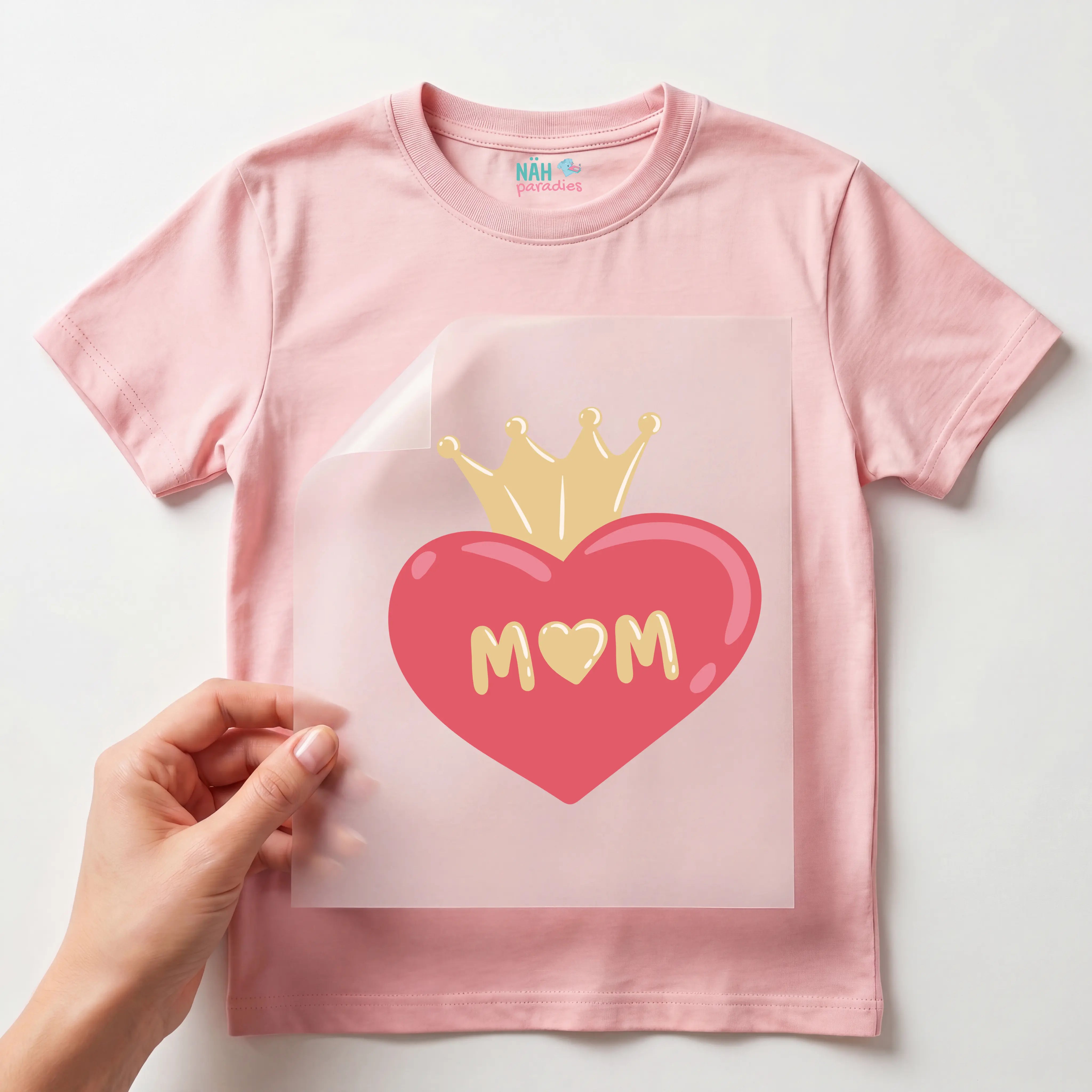 Bügelbild Mom Queen