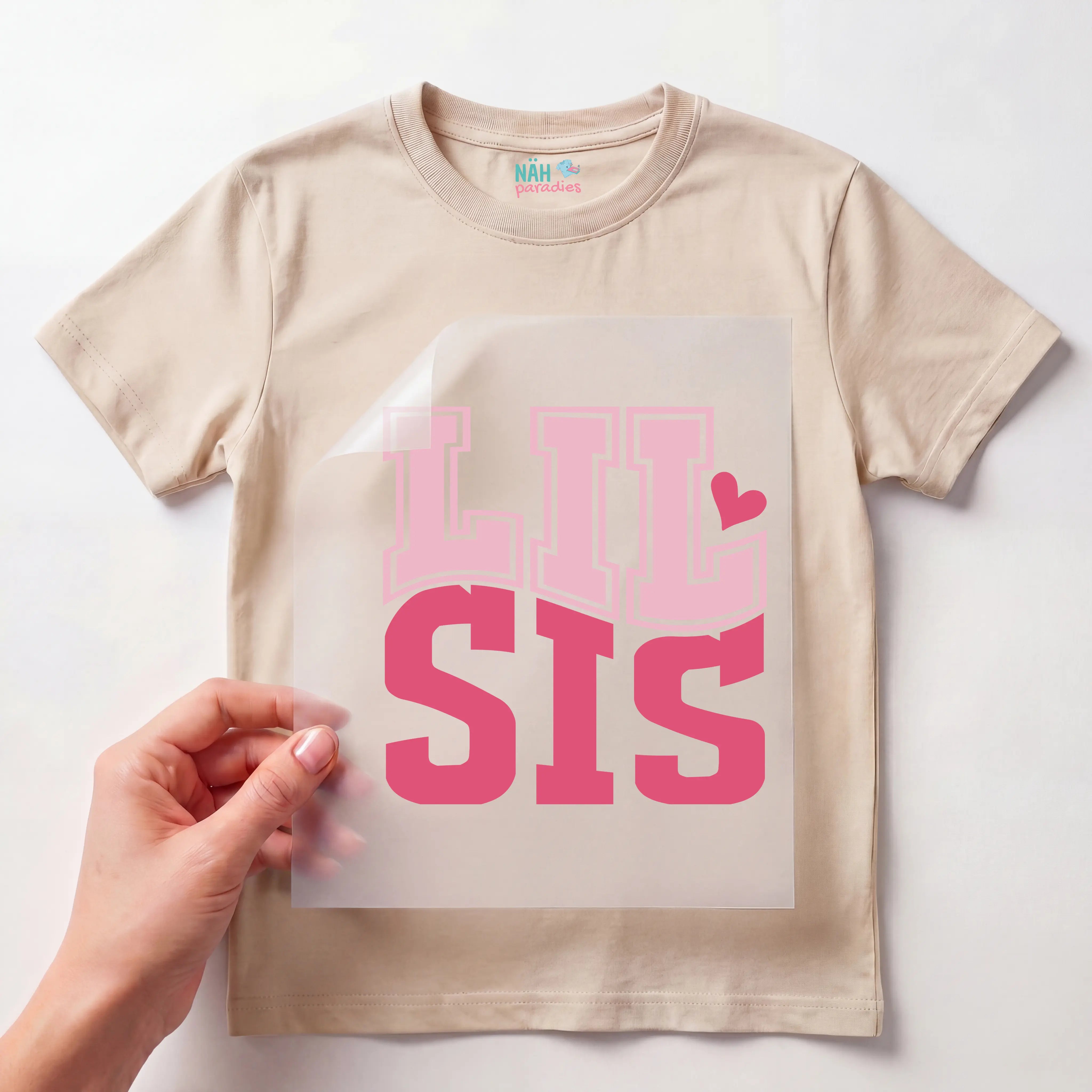 Bügelbild Kleine Schwester - Lil Sis