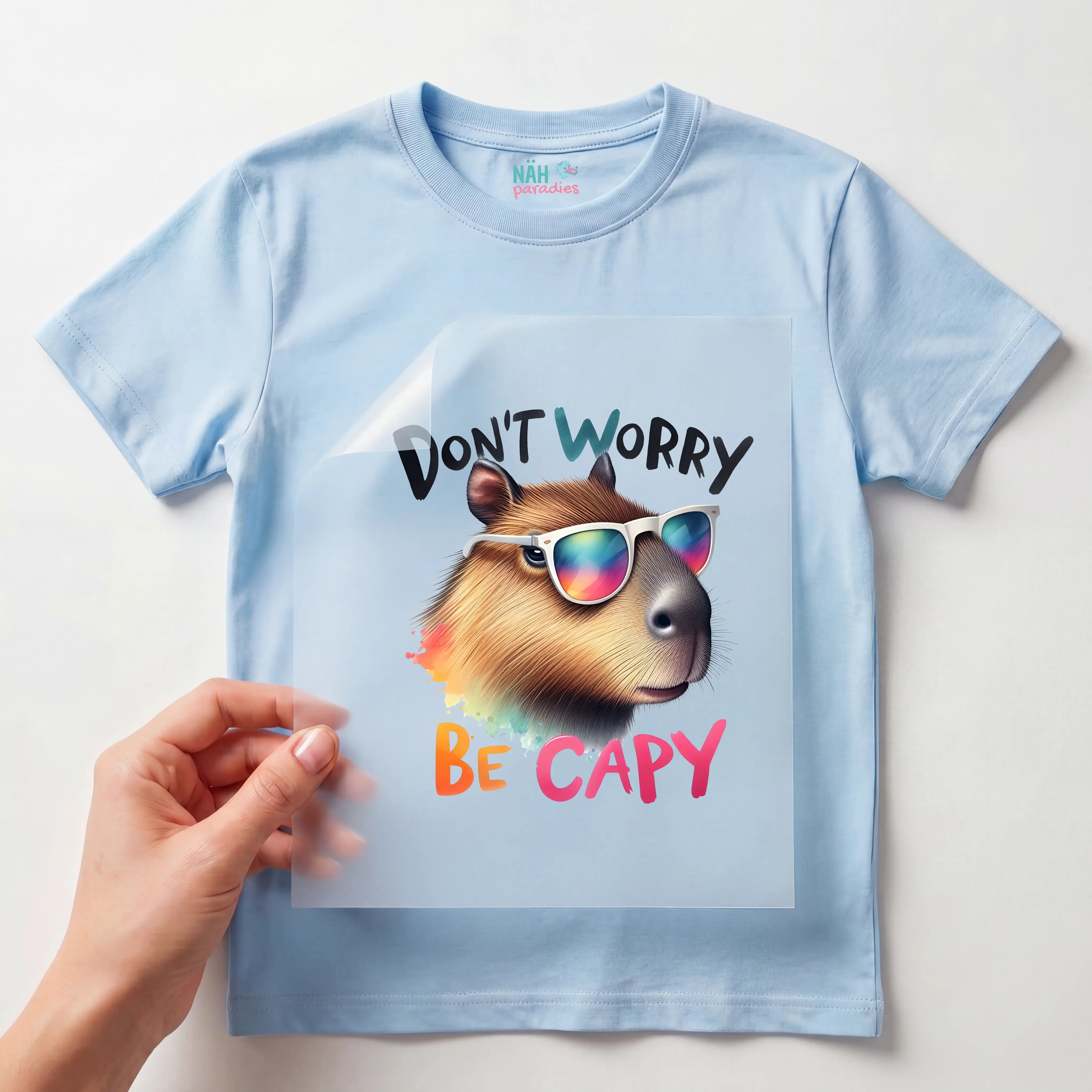 Bügelbild Capybara - be capy