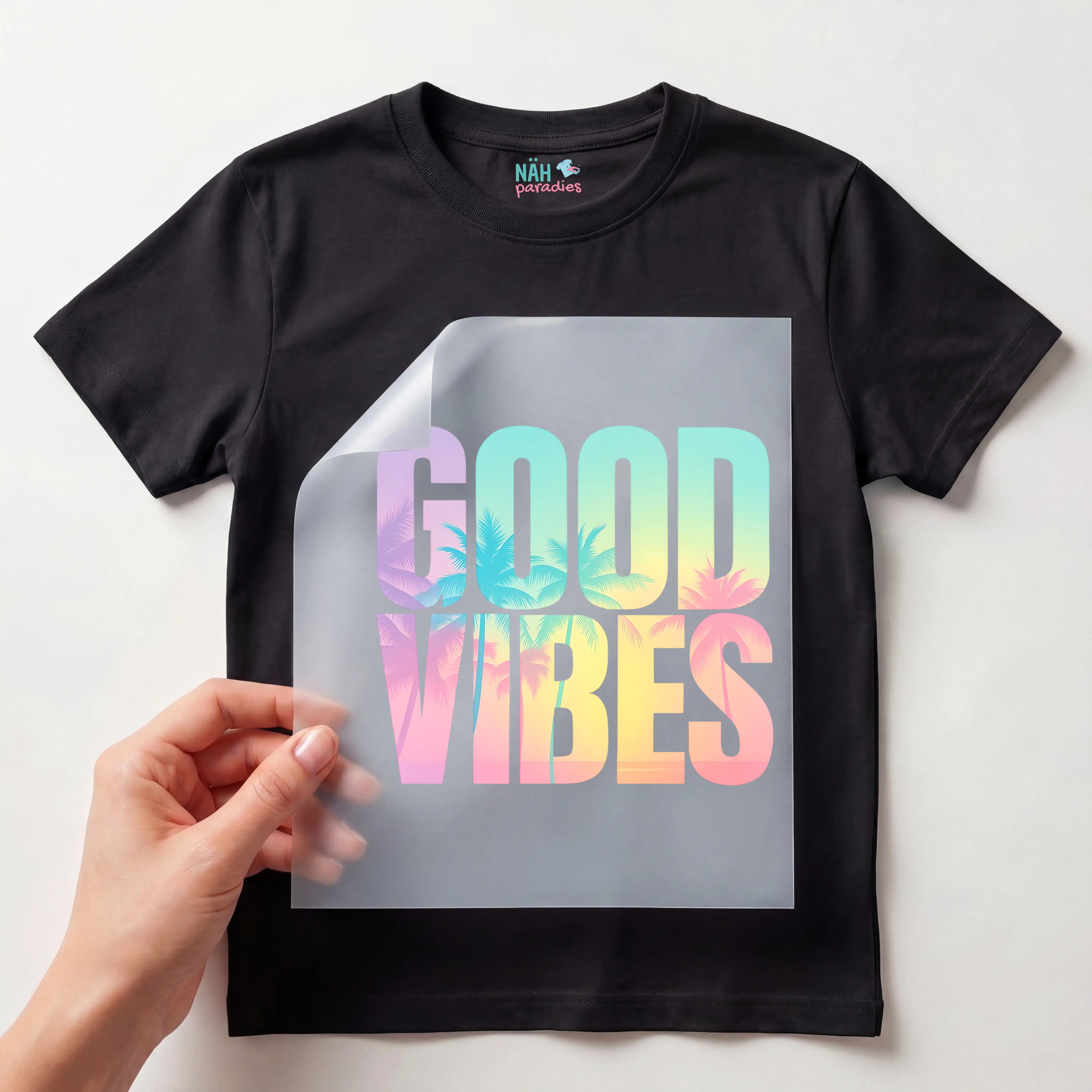 Bügelbild Good Vibes