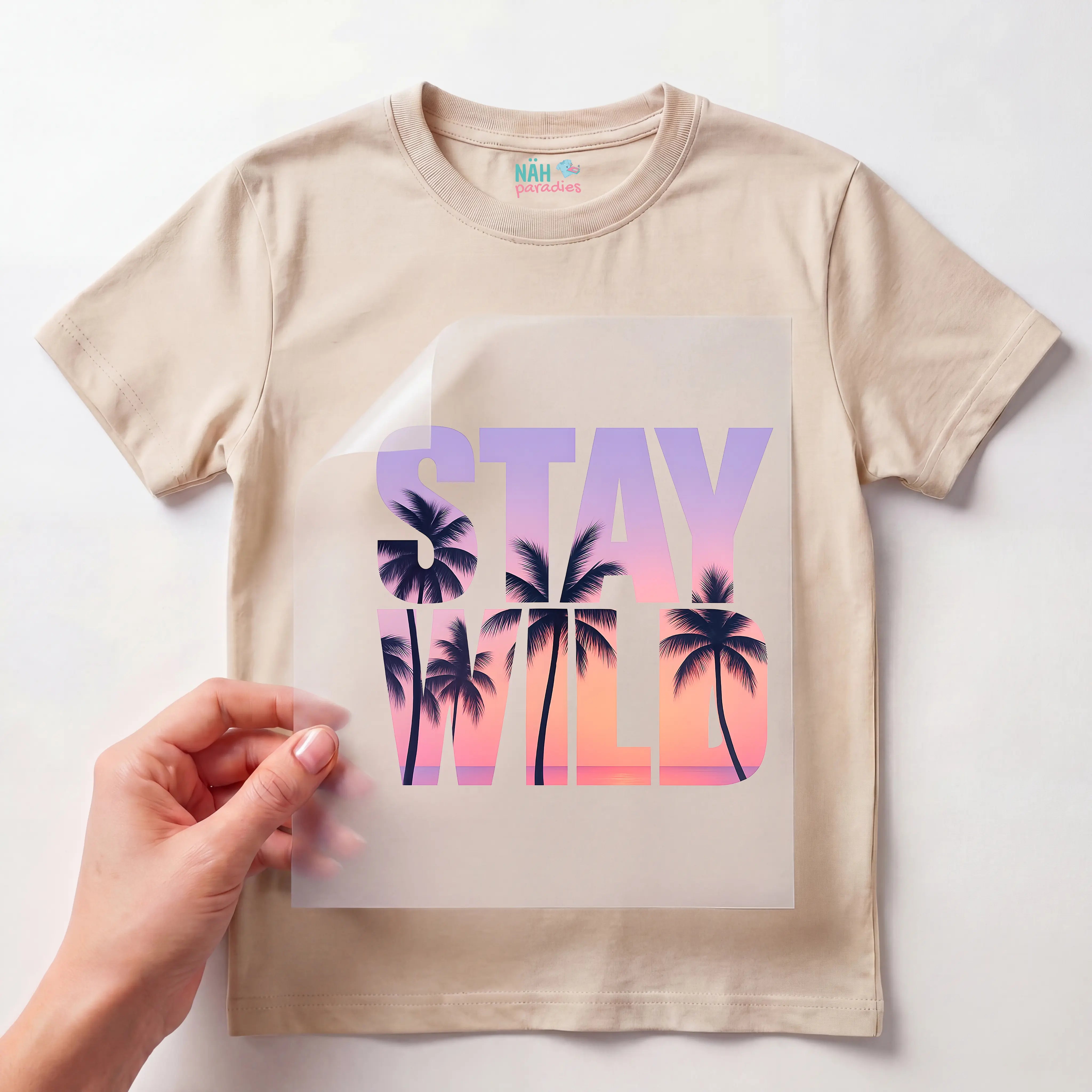 Bügelbild Sommer Staywild