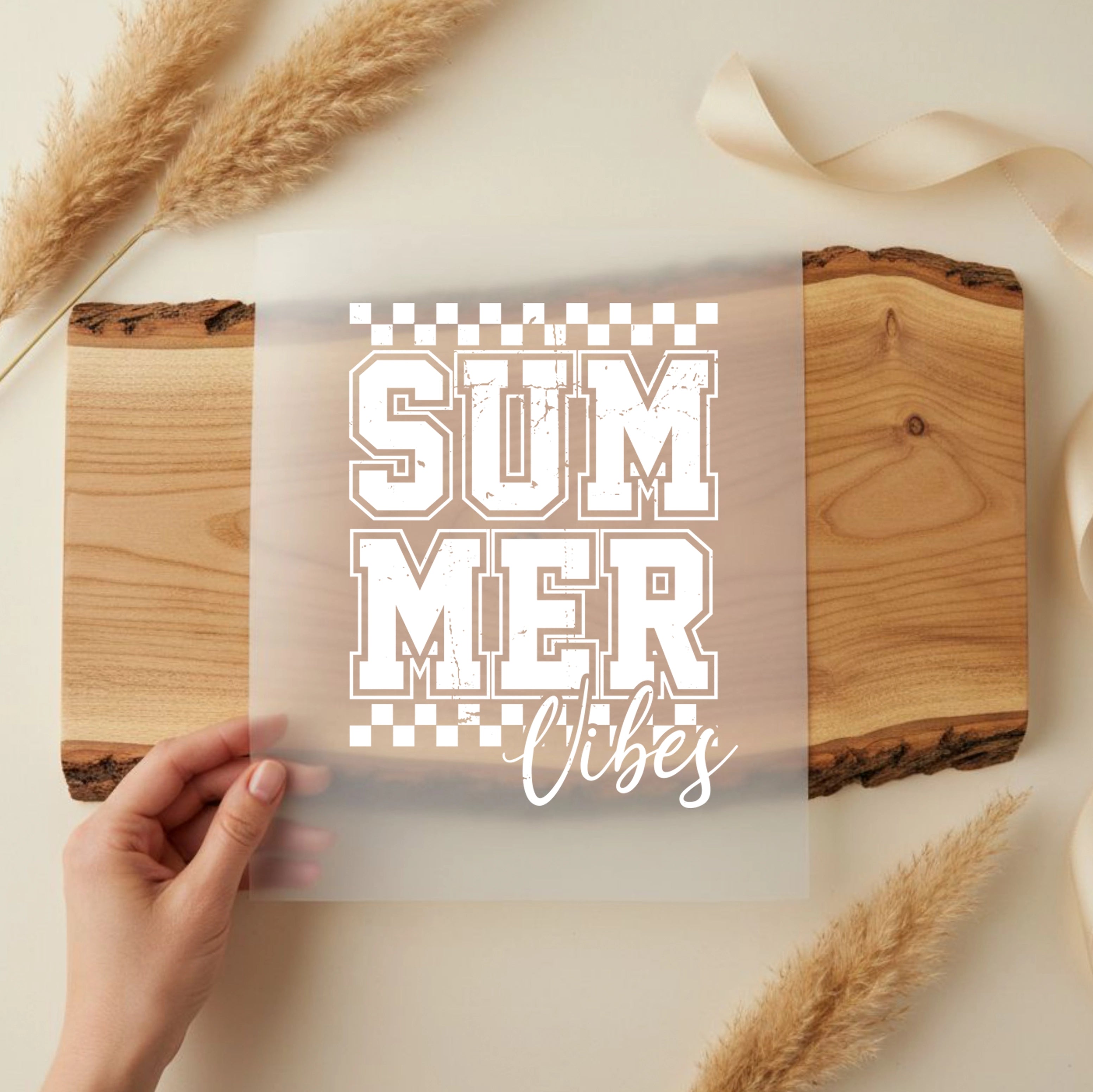 Bügelbild Summer Vibes Retro