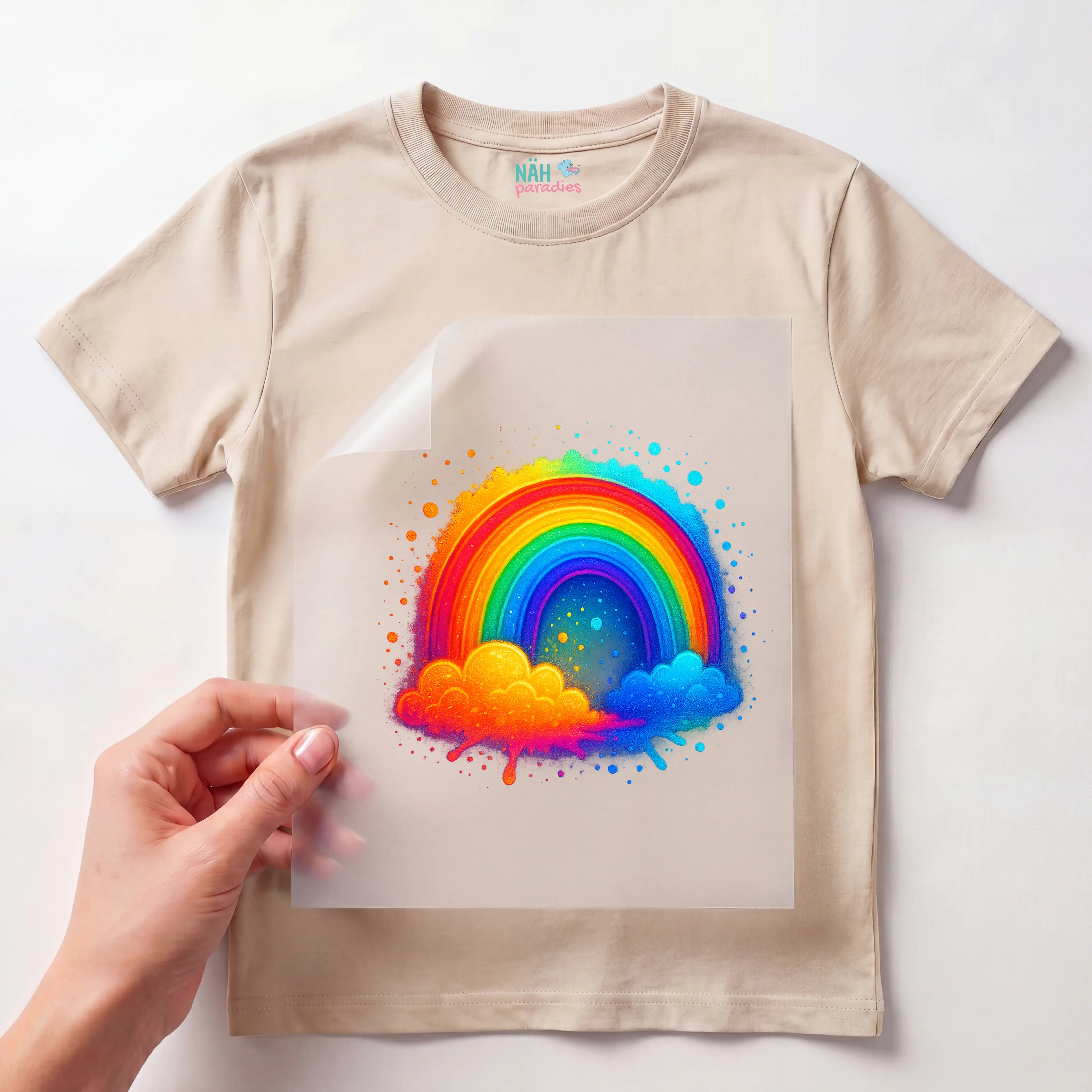 Bügelbild Farbenwunder Regenbogen