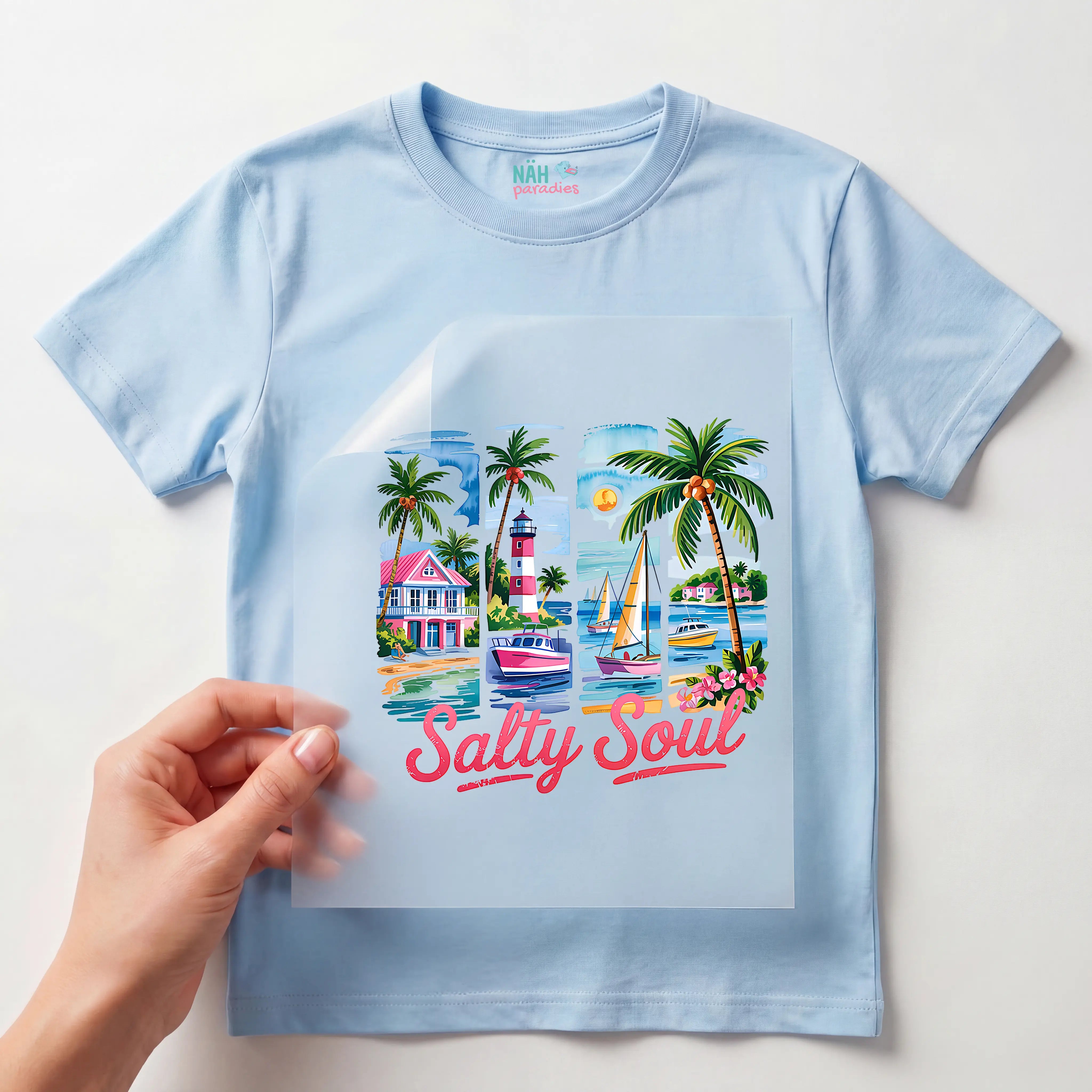 Bügelbild Salty Soul