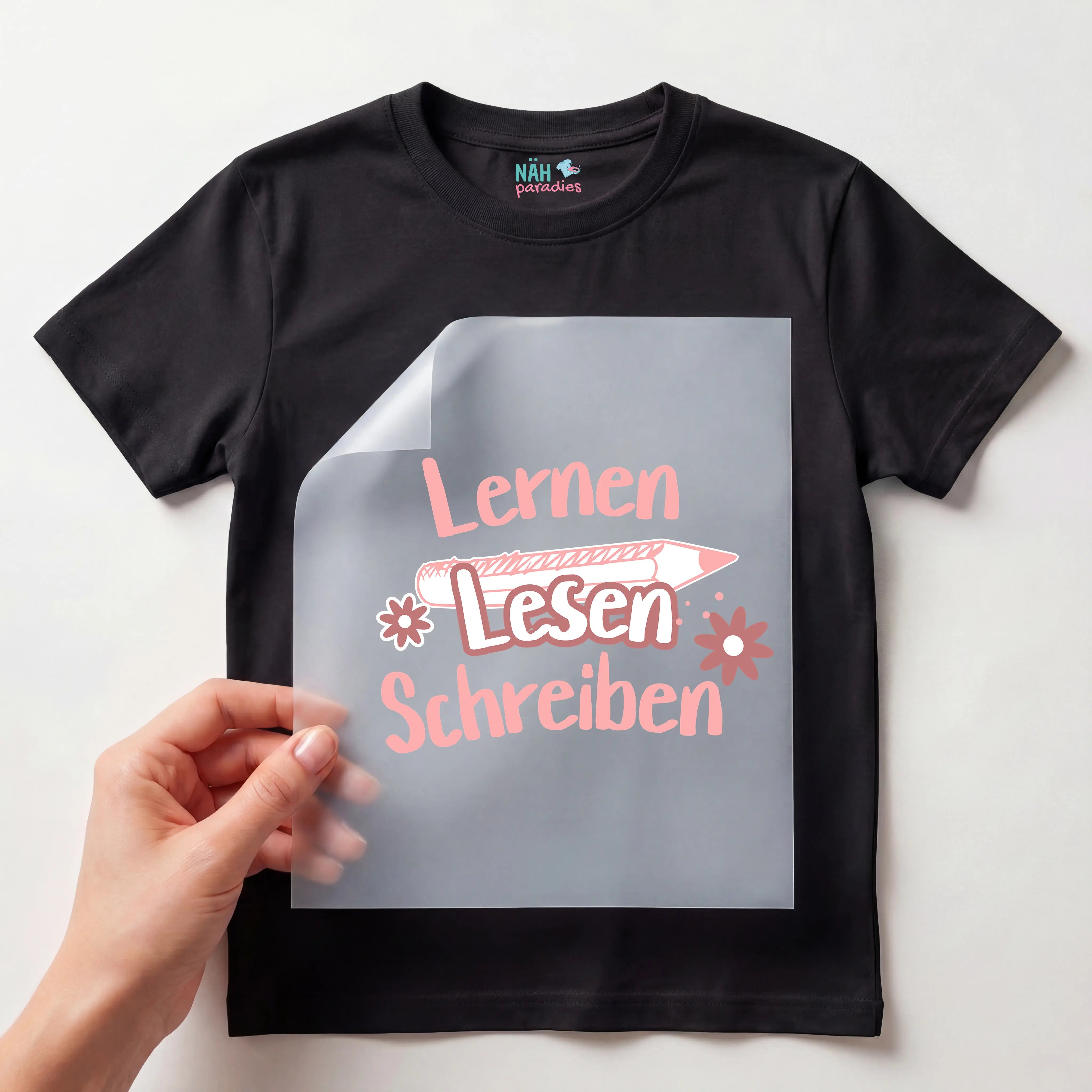 Bügelbild Lernen Lesen Schreiben