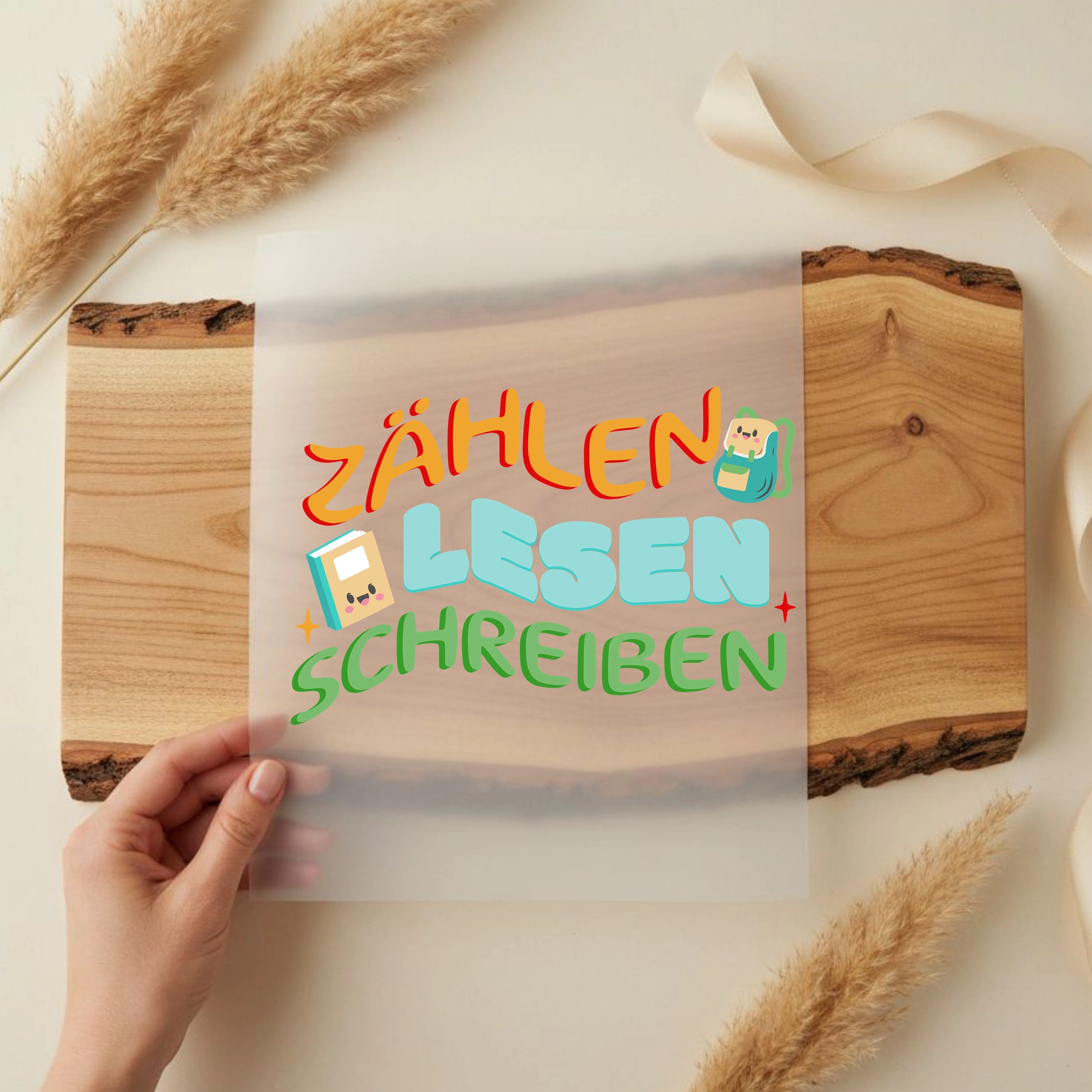 Bügelbild Zählen Lesen Schreiben