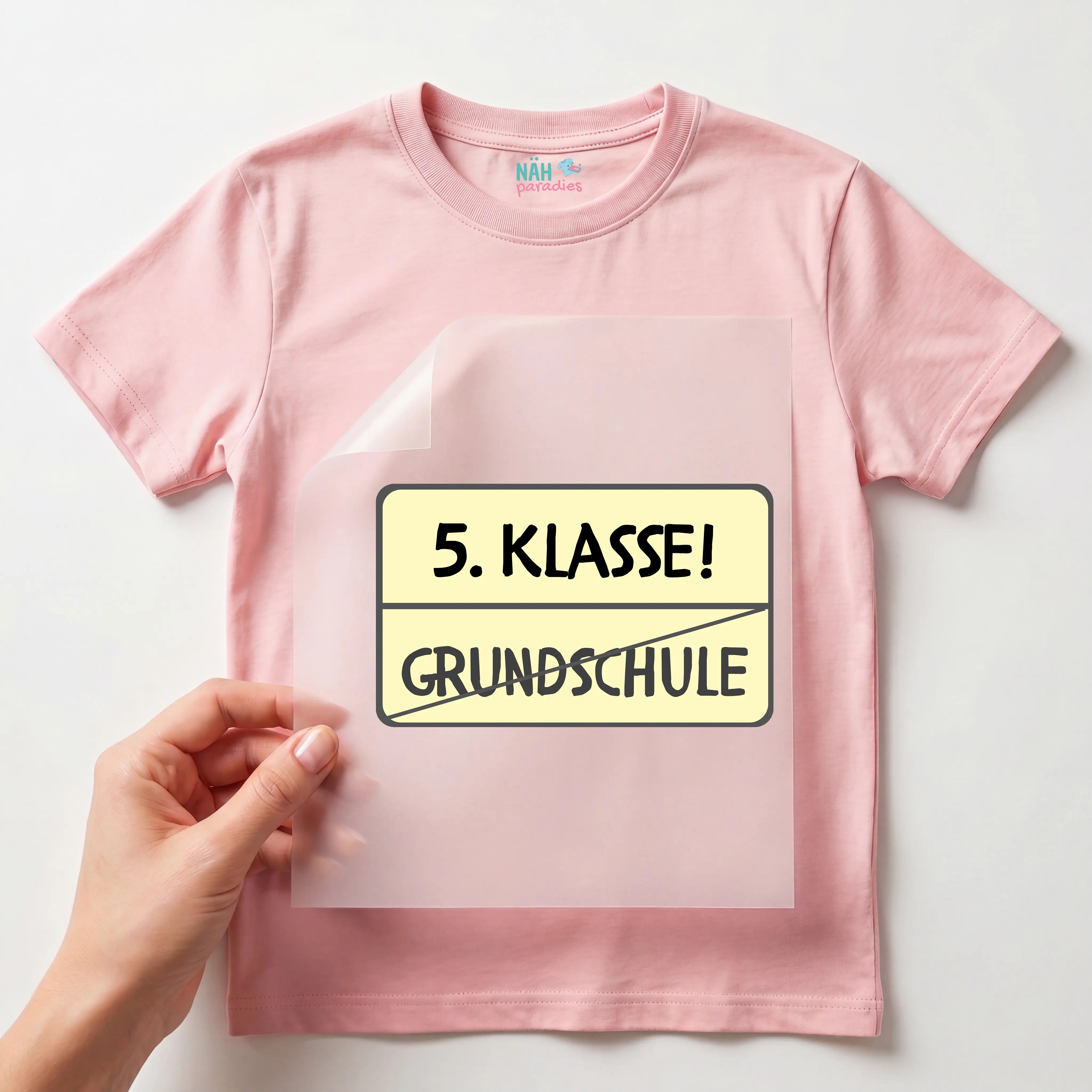 Bügelbild Grundschule - 5. Klasse