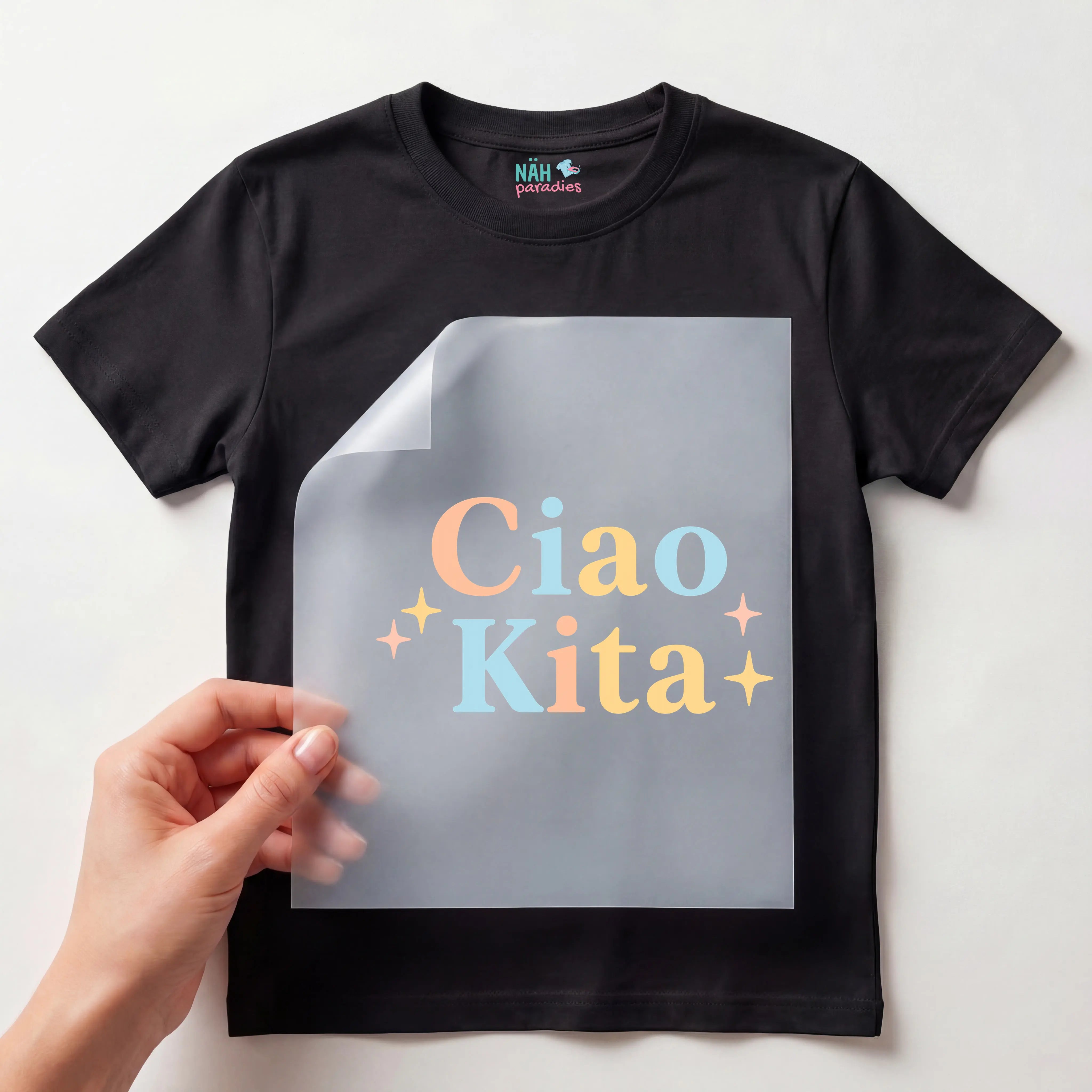 Bügelbild Ciao Kita Pastel