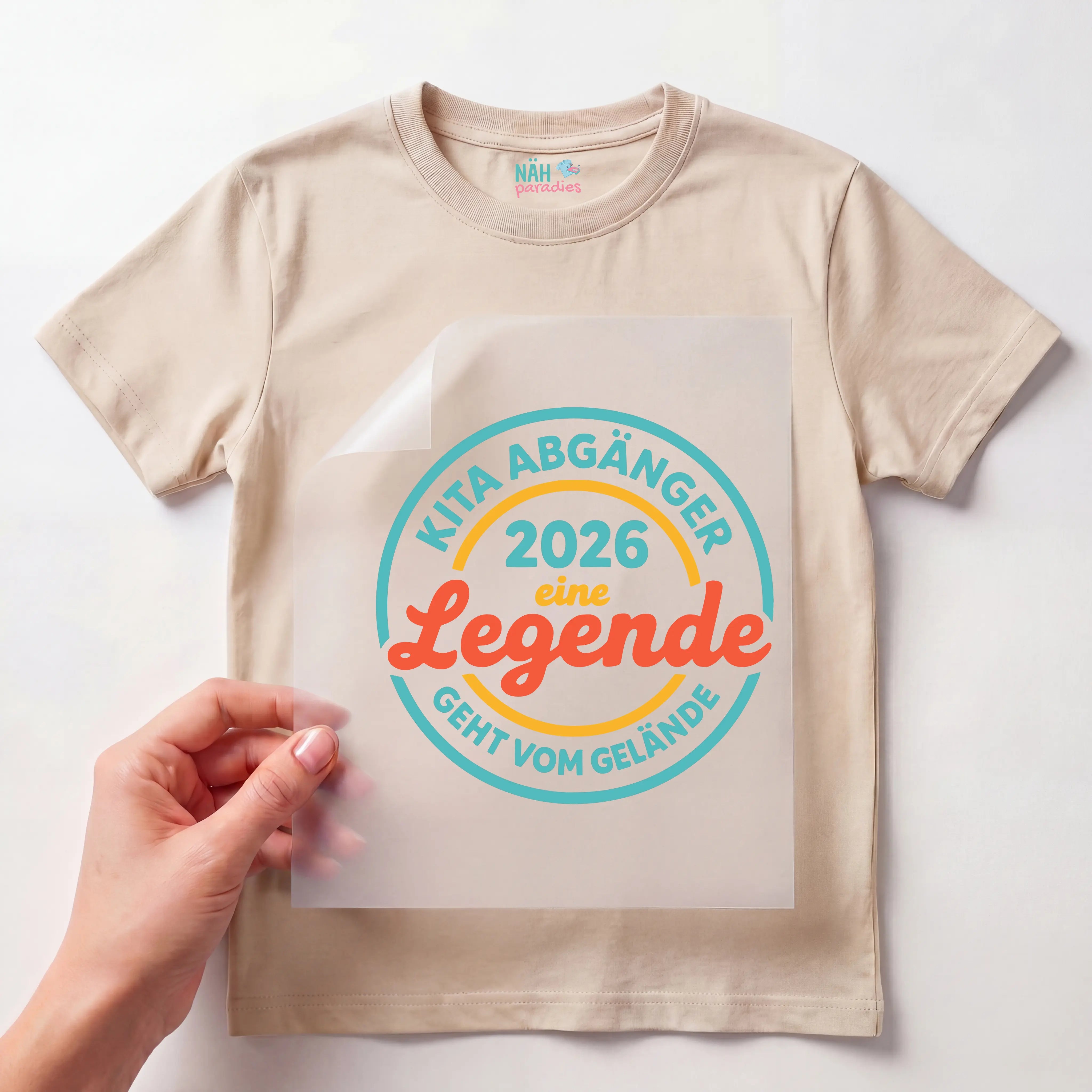 Bügelbild Kita Abgänger 2026