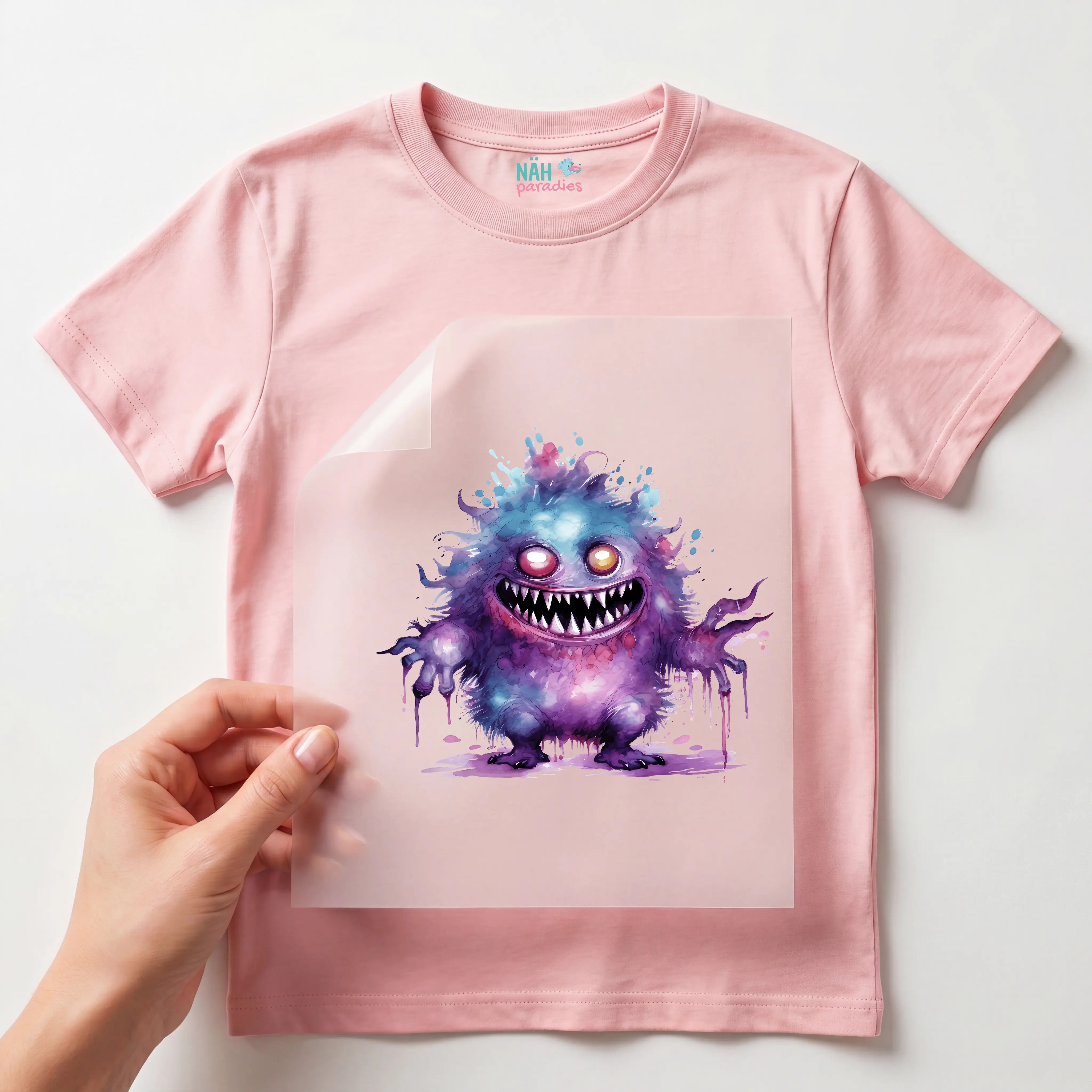 Bügelbild Monster Sly